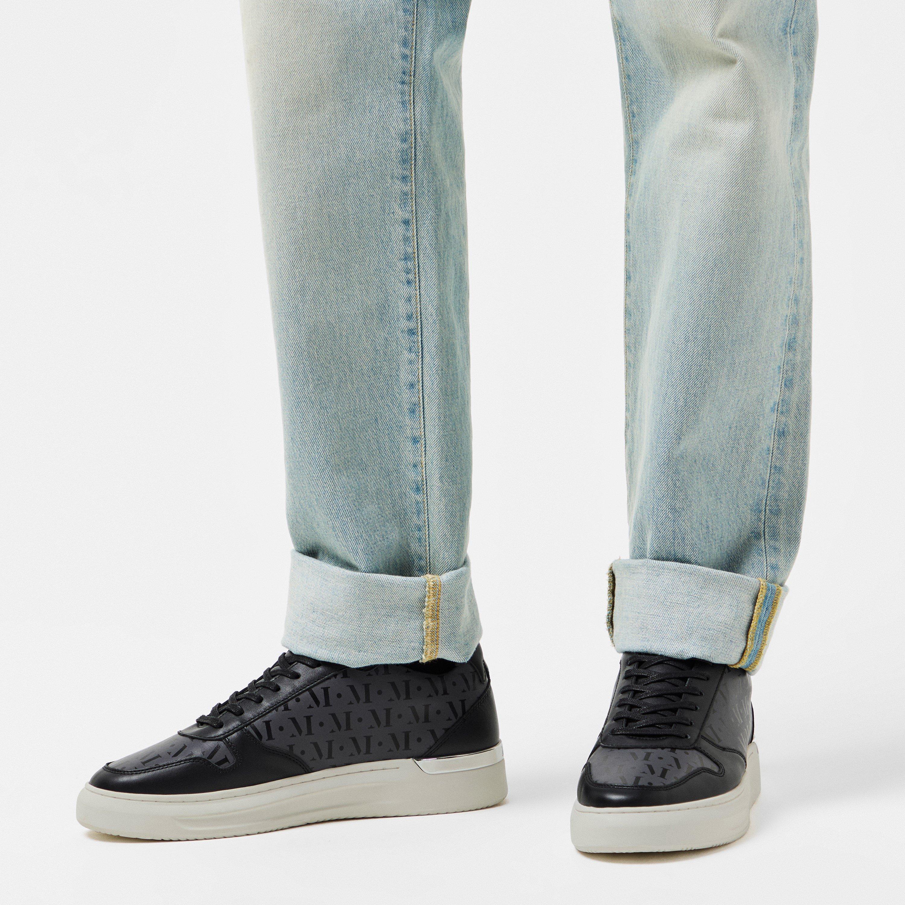 Blk/Grey - Mallet - Monogram Hoxton 1 Trainers - 3