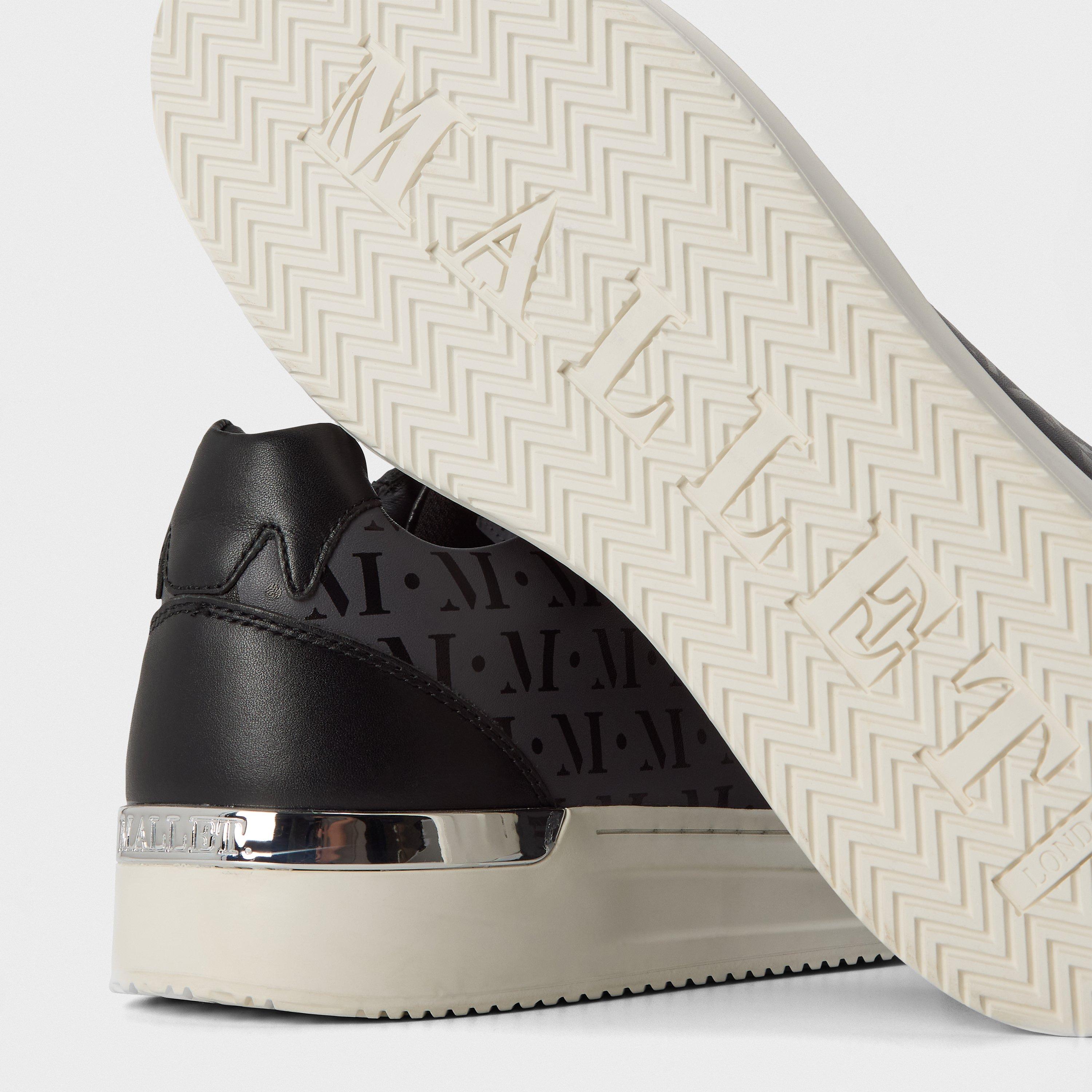 Blk/Grey - Mallet - Monogram Hoxton 1 Trainers - 5