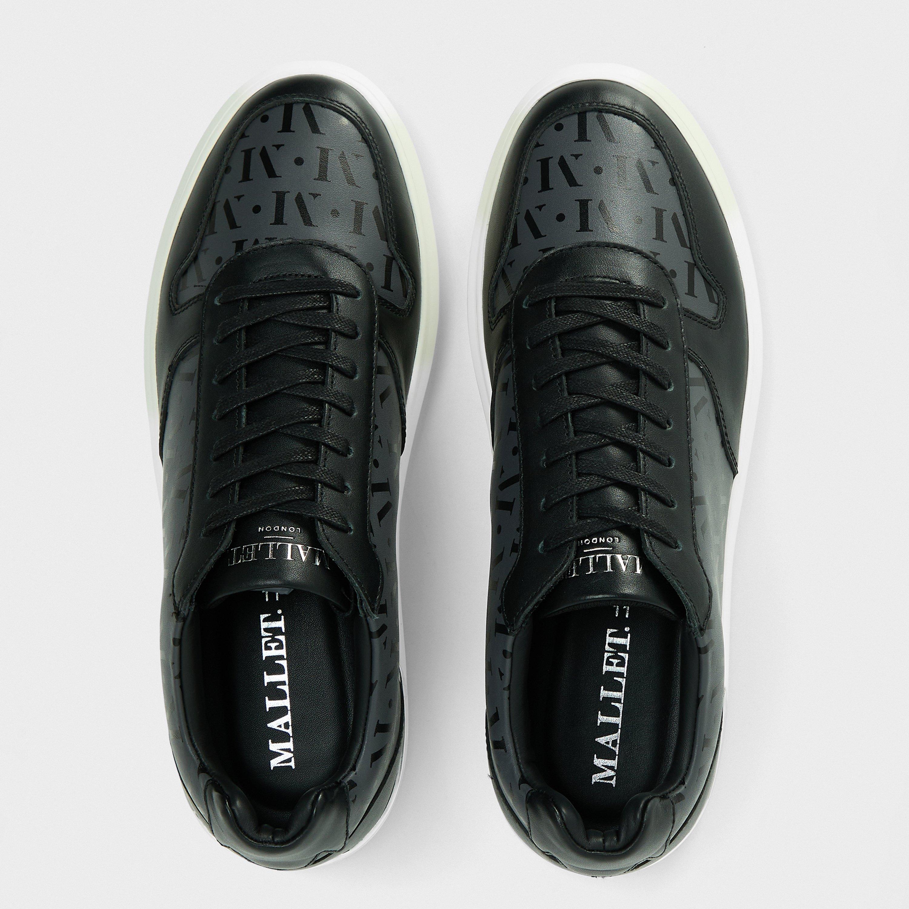 Blk/Grey - Mallet - Monogram Hoxton 1 Trainers - 6