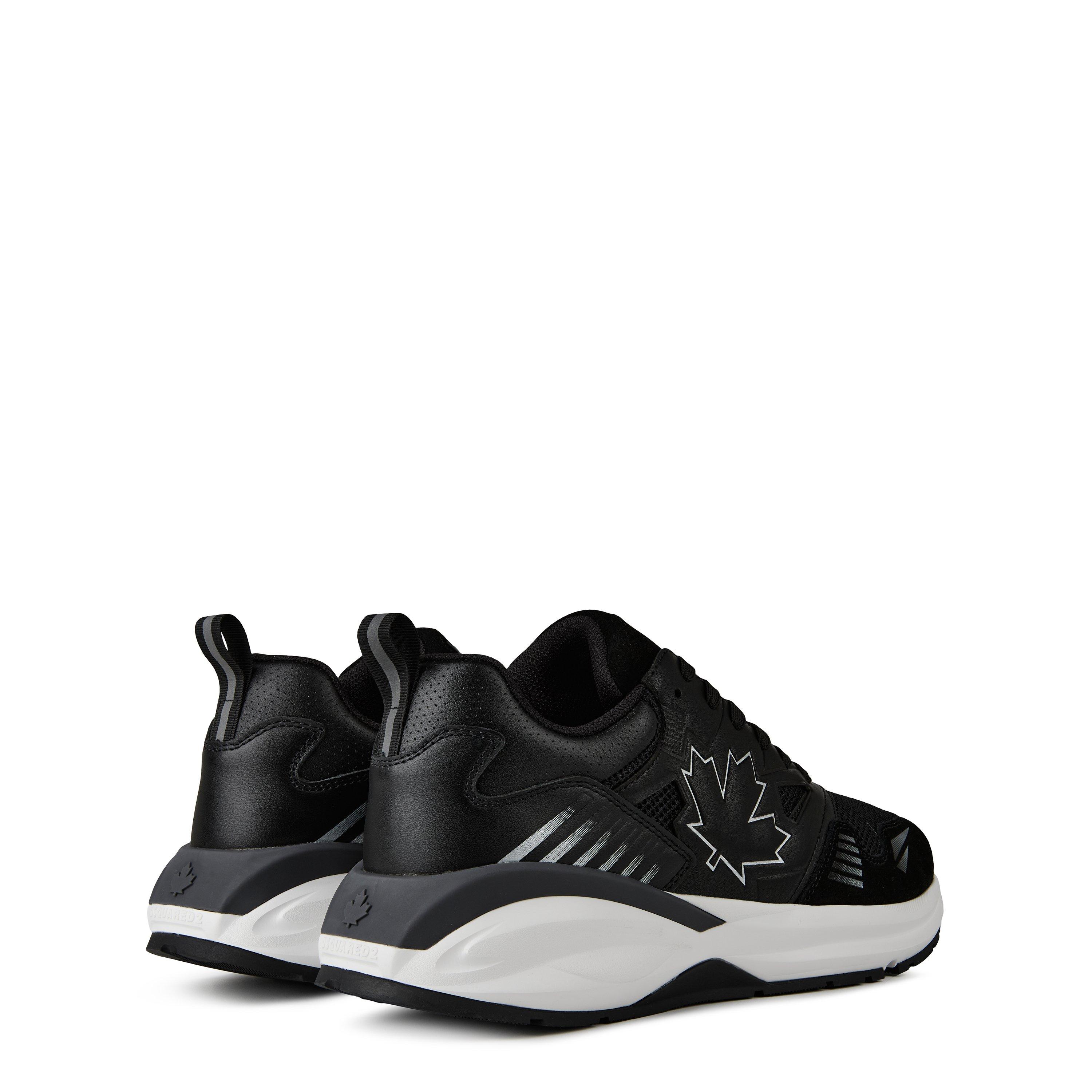 Black/White - DSquared2 - Dash Runner Trainers - 5
