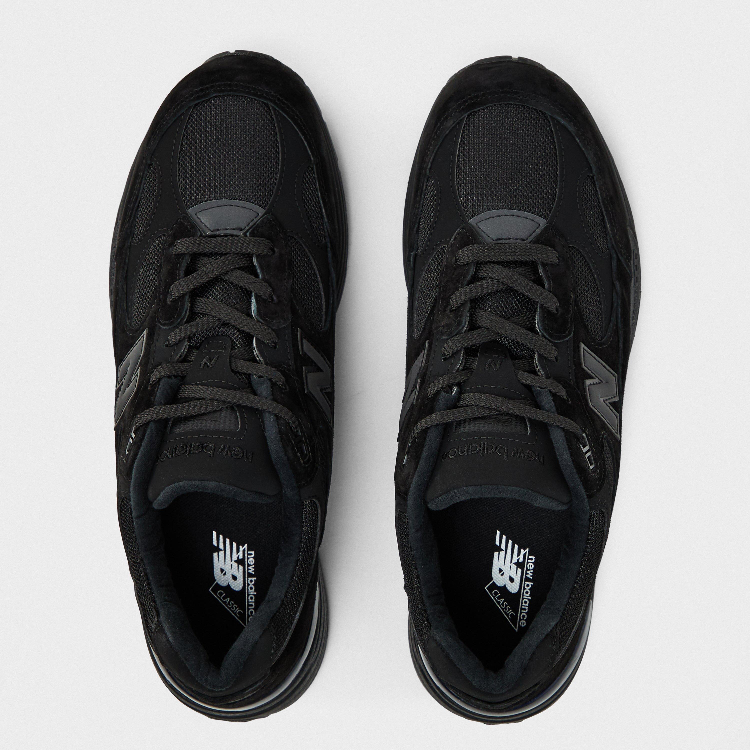 Black - New Balance - 992 Trainers - 4
