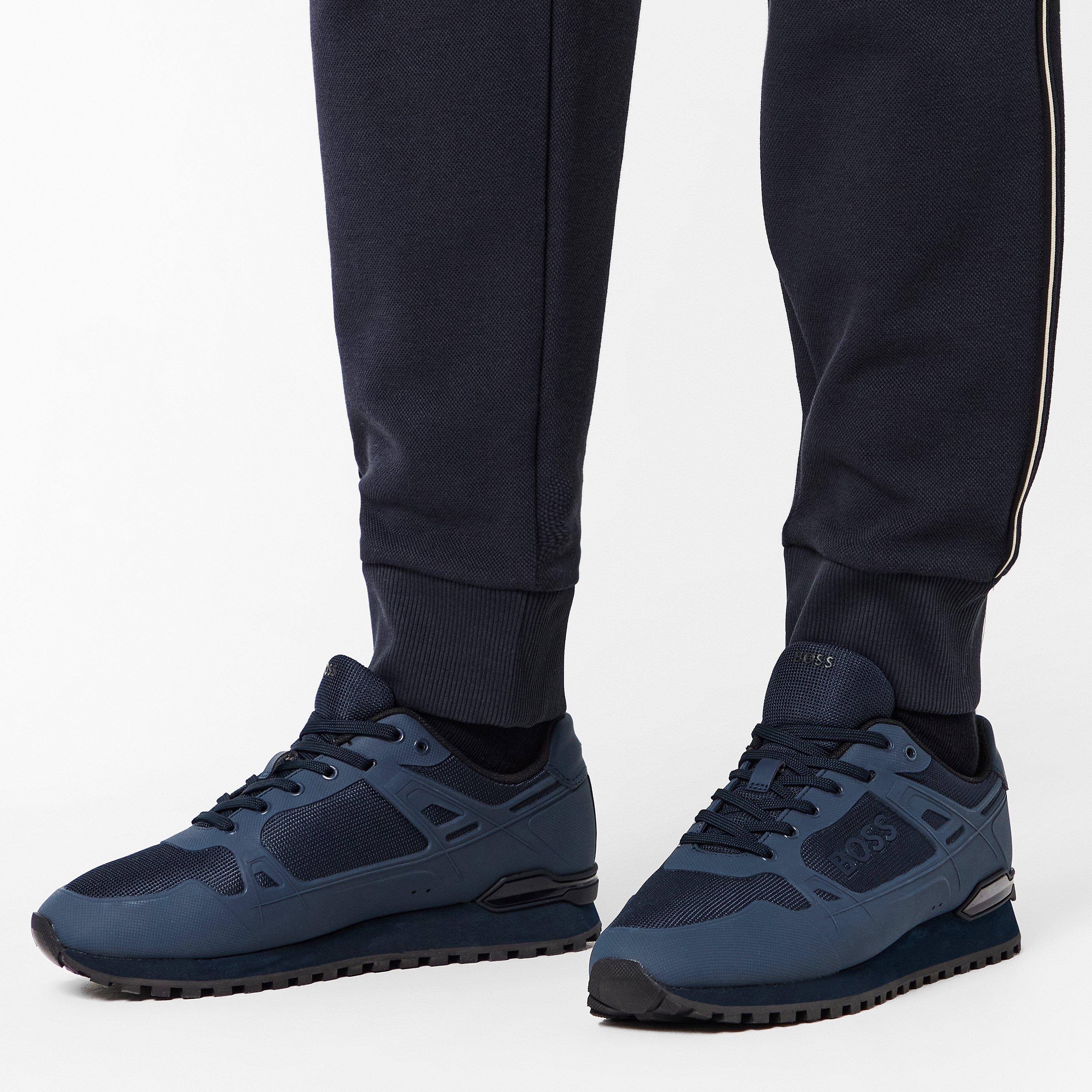 Azul marino 405 - Boss - Men's Parkour Runners, Modern Athletic Design - 3