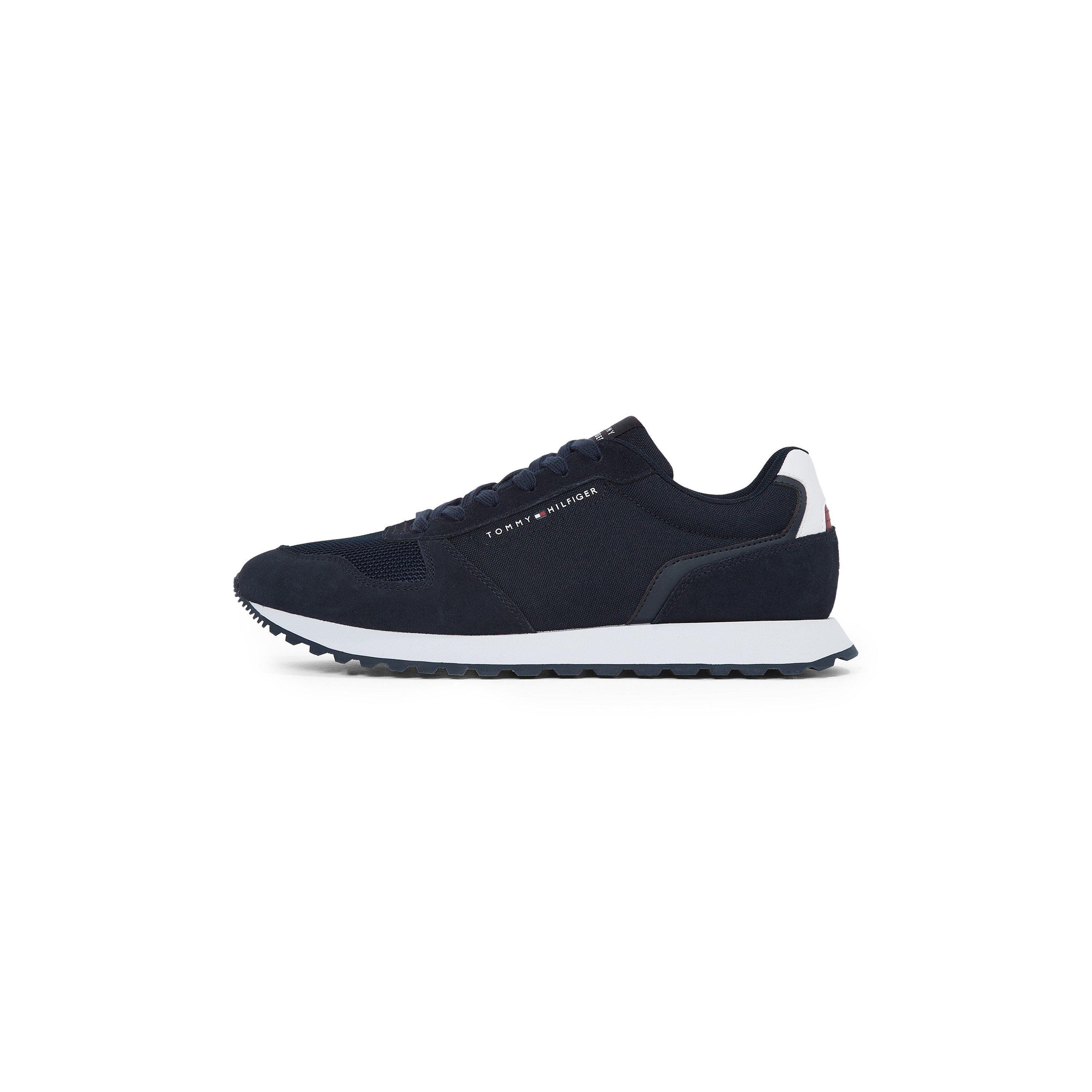 Navy/White - Tommy Hilfiger - Men's EVA Mix Flag Runners - 3
