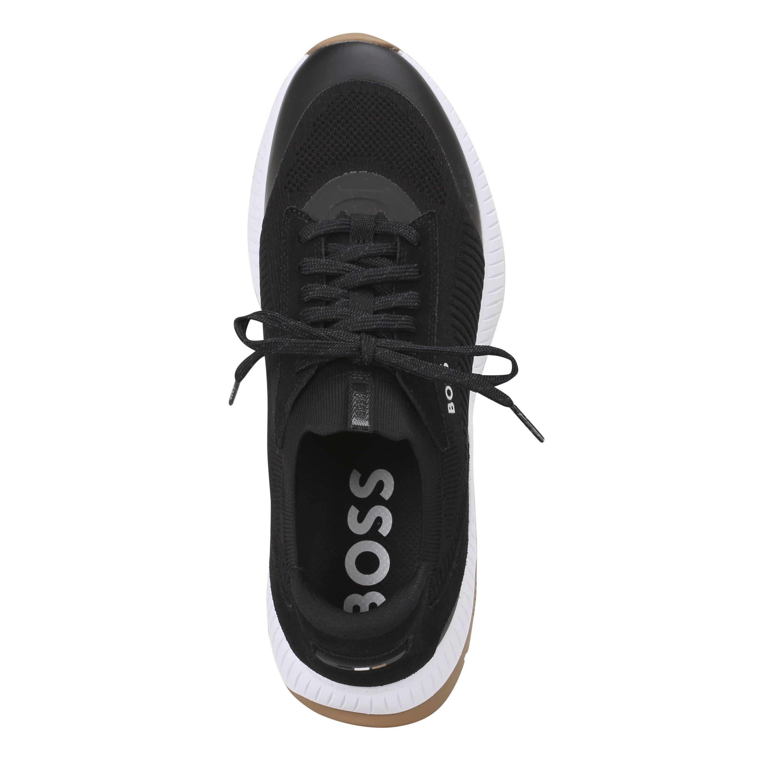 Charcoal 014 - Boss - Men's TTNM EVO Trainers with Signature Detailing - 4
