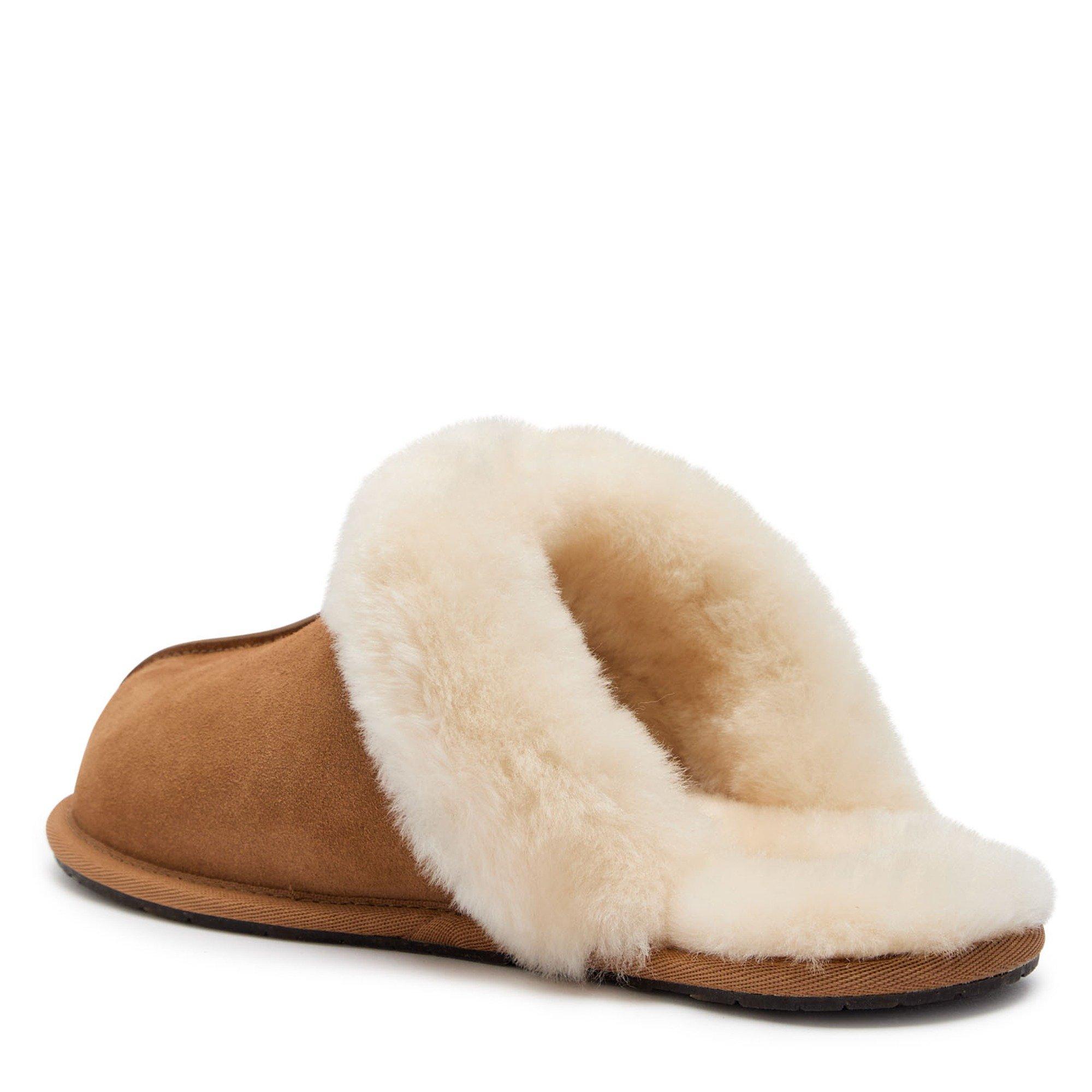 TAN - Ugg - Women's Scuffette II Suede Mule Slippers - 2