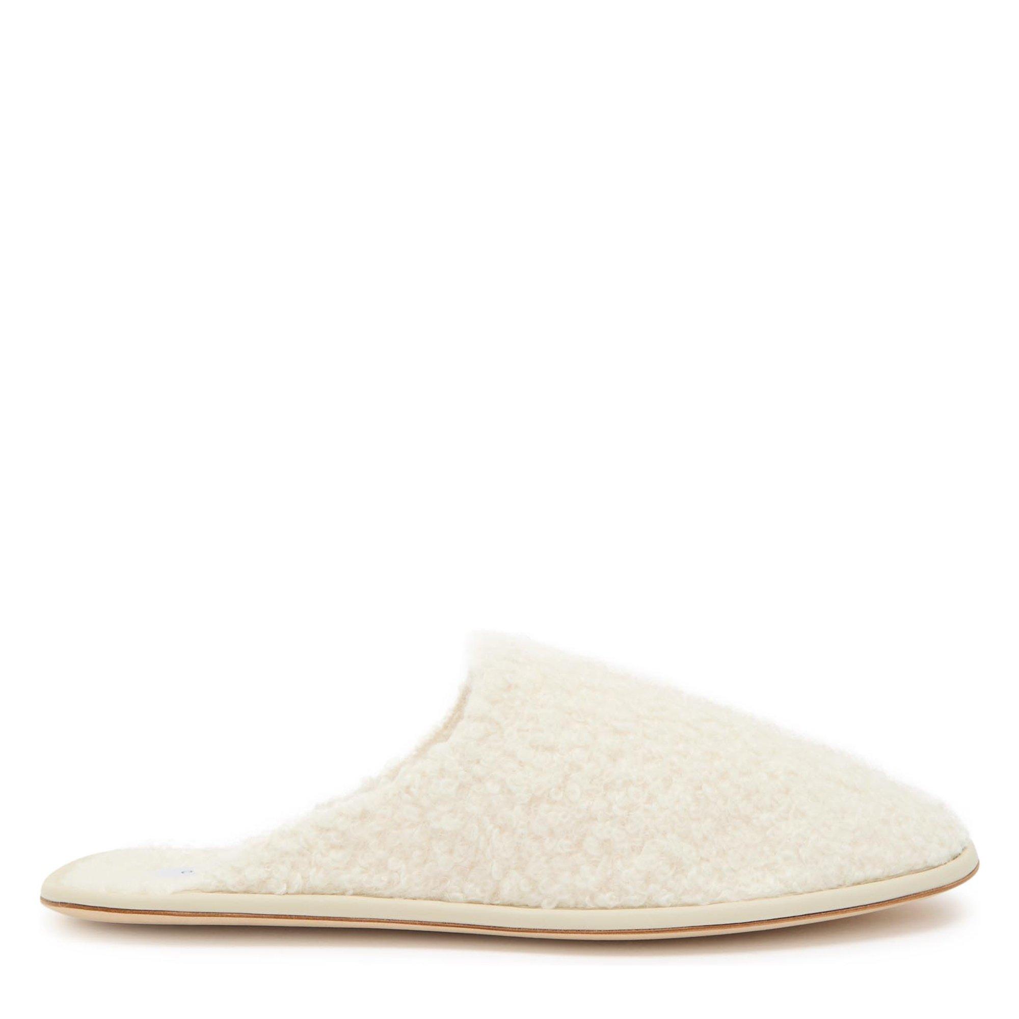 WHITE - Gabriela Hearst - Women's Bristol Wool Ballerina Slippers - 1