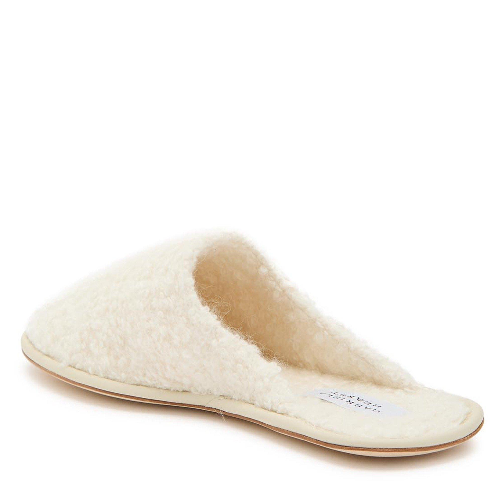 WHITE - Gabriela Hearst - Women's Bristol Wool Ballerina Slippers - 2