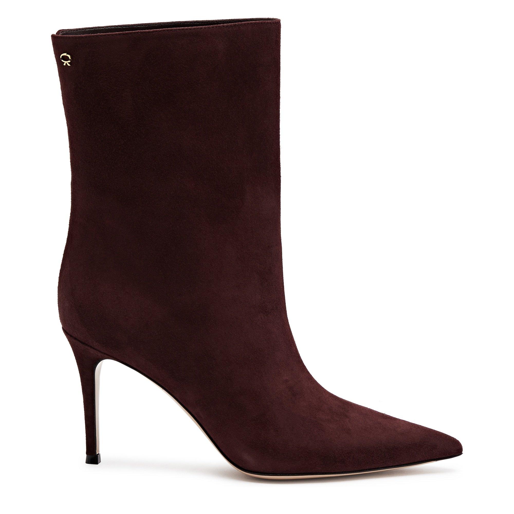 BROWN - Gianvito Rossi - CAMOSICO STIVALE BOOTIE