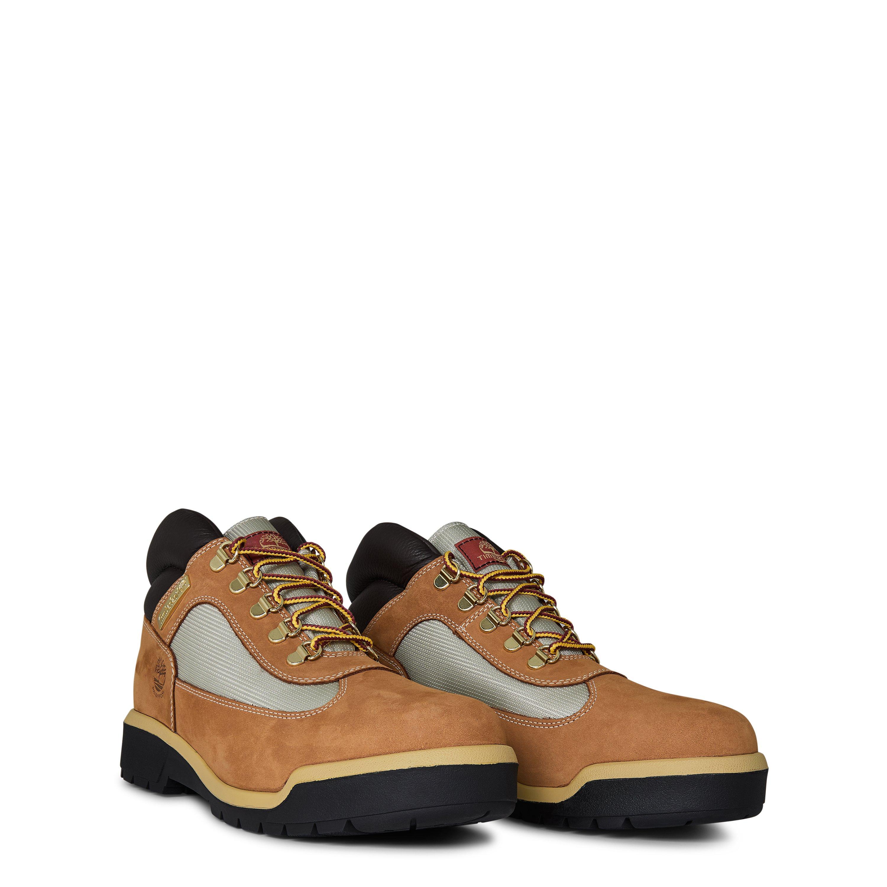 Wheat Nubuck - Timberland - Men's Mid Lace-Up Waterproof Rugged Boots - 3