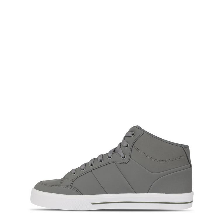 Gris/Blanc - Lonsdale - Canons Mens Trainers - 2