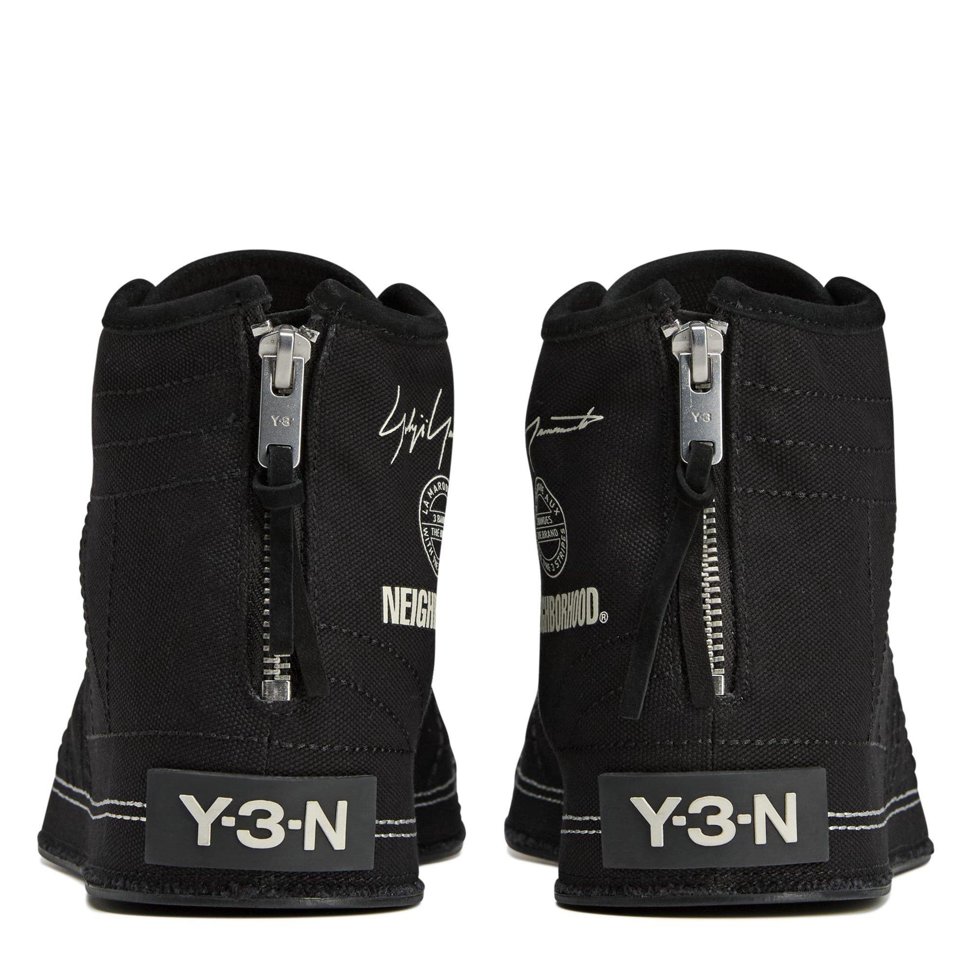 Black/Black - Y3 - X Neighborhood Nizza Hi Tops - 5