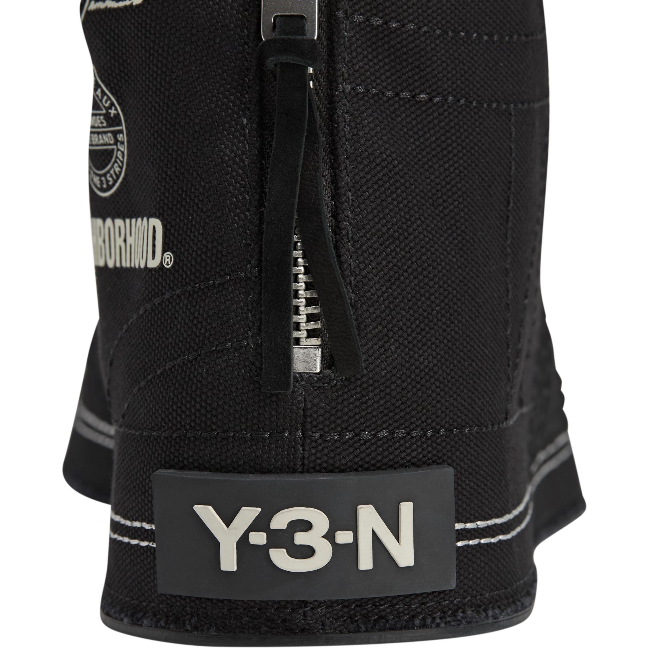 Black/Black - Y3 - X Neighborhood Nizza Hi Tops - 9