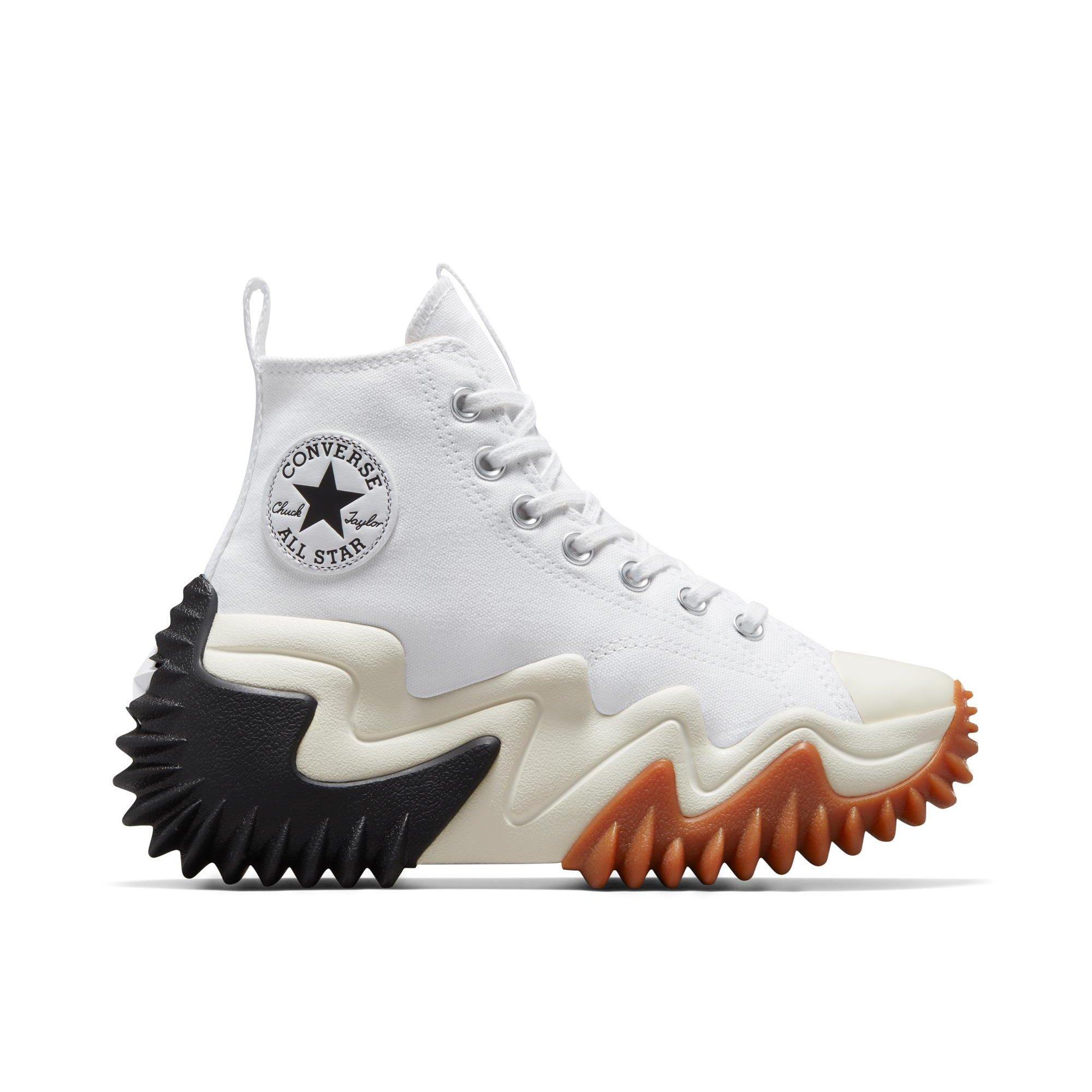Converse  Run Star Motion Platform Trainers - 102-White/Bla - 4.5 (37.5)