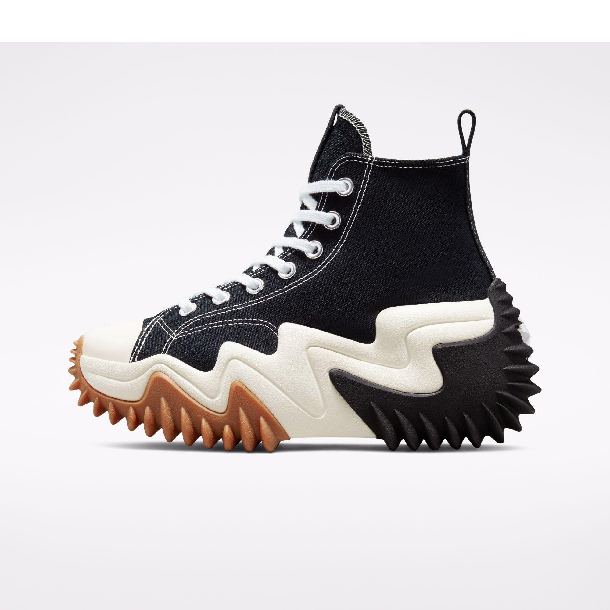 001-Black/Whi - Converse - Unisex Run Star Motion Platform Trainers - 2