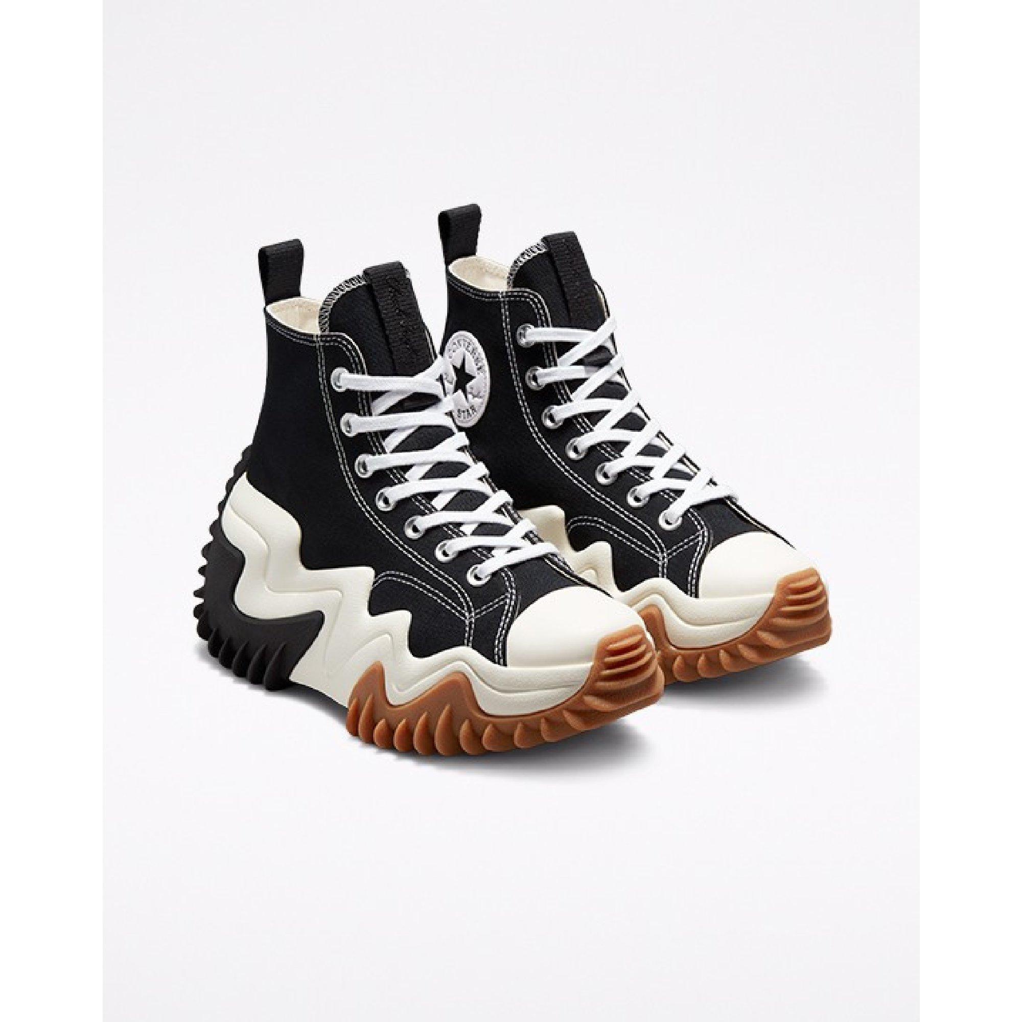 001-Black/Whi - Converse - Unisex Run Star Motion Platform Trainers - 3