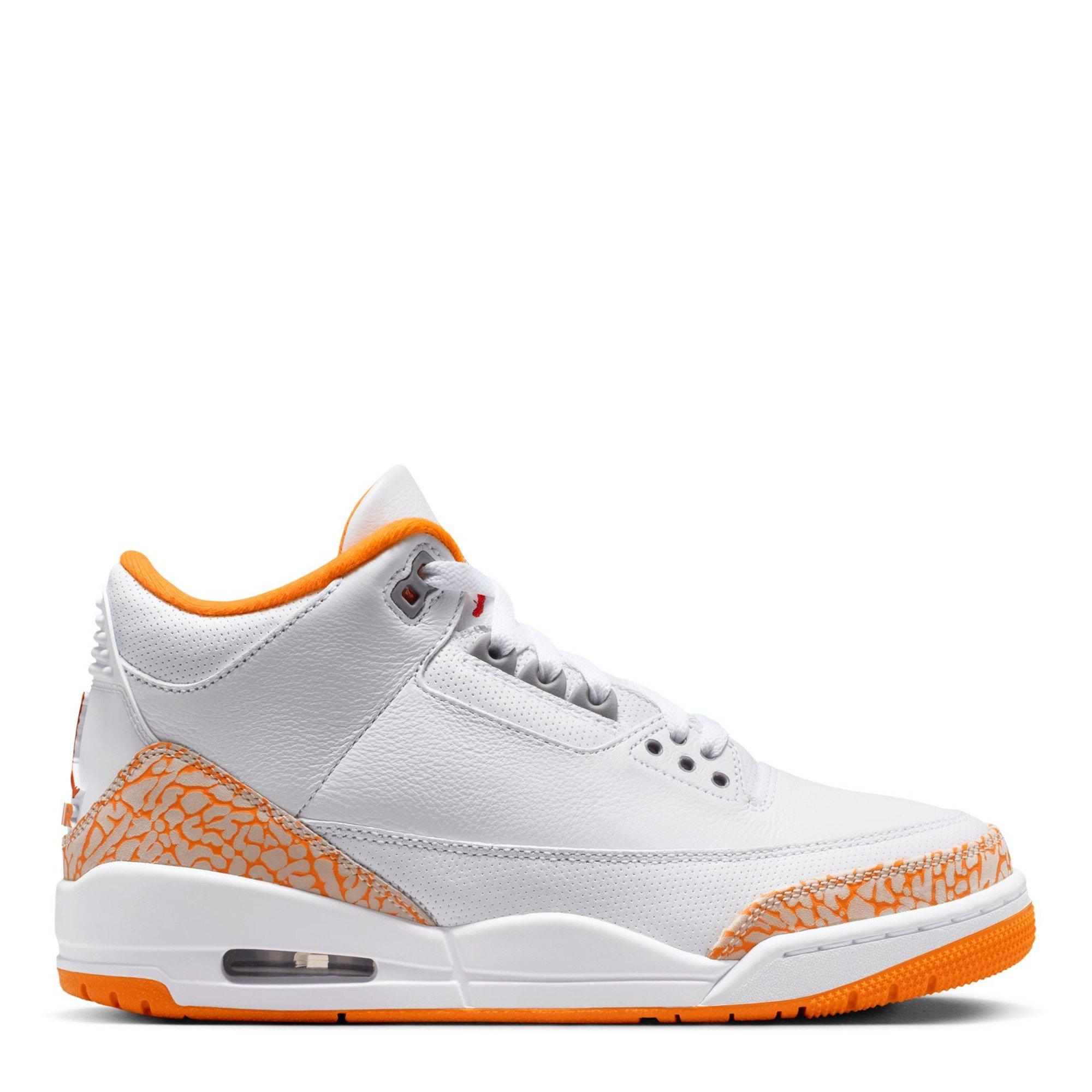 White/Multi - Air Jordan - Air Jordan 3 Retro Orange Citrus - 1