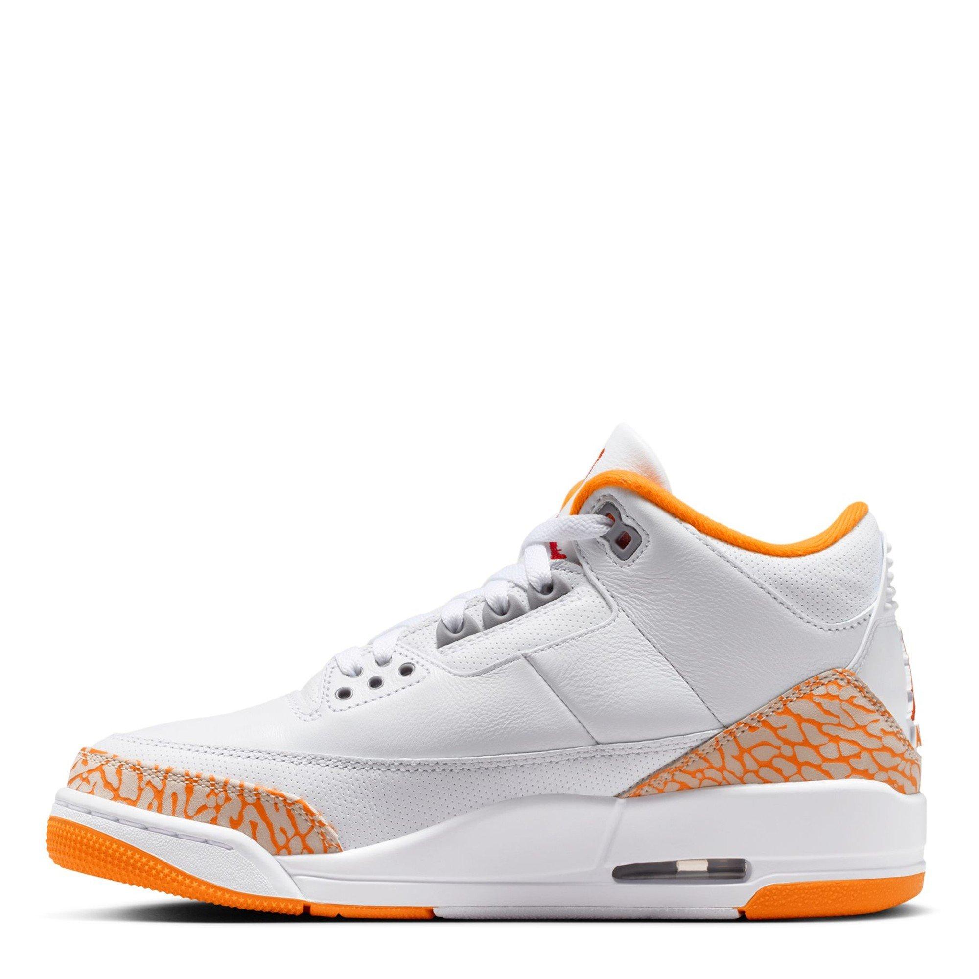White/Multi - Air Jordan - Air Jordan 3 Retro Orange Citrus - 2