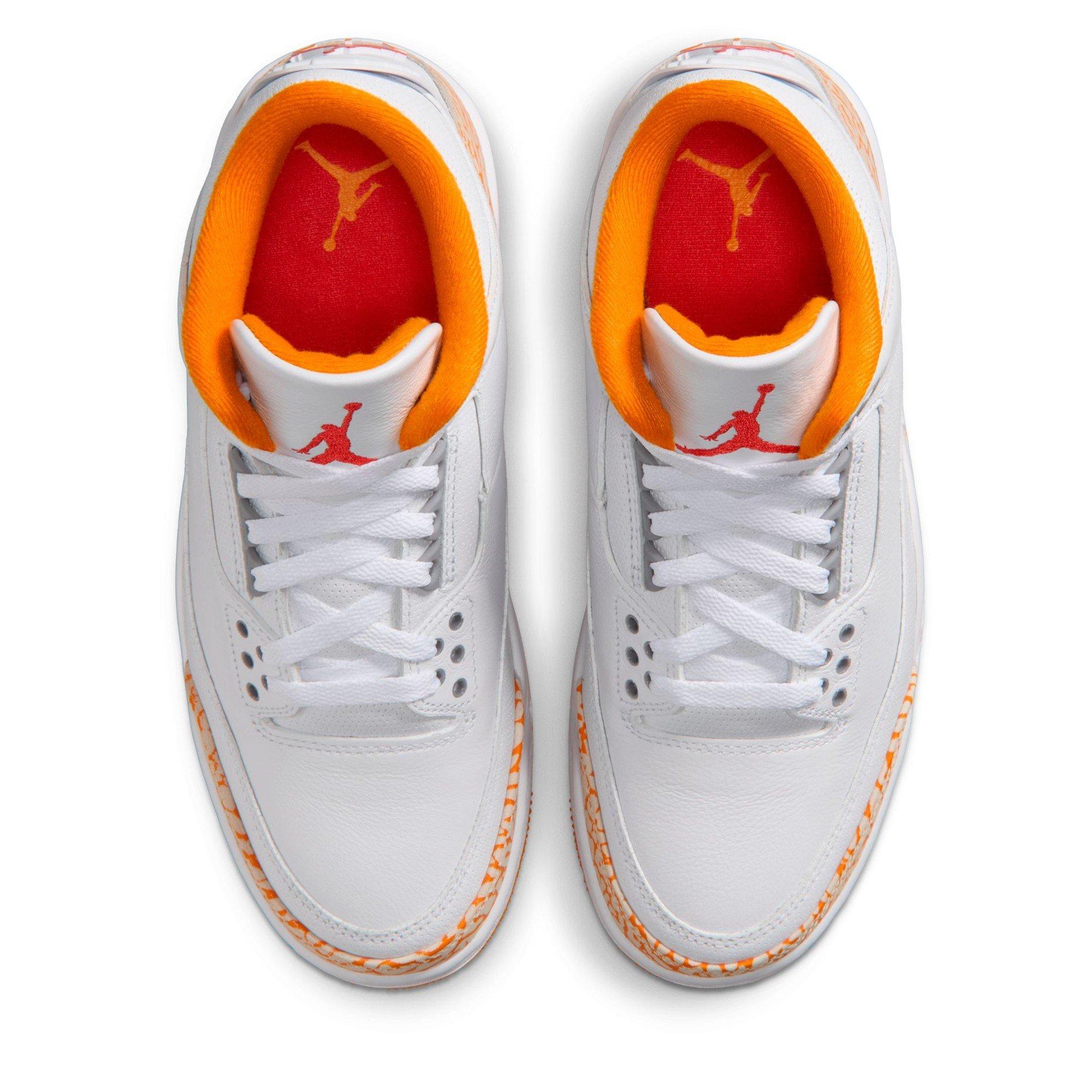 White/Multi - Air Jordan - Air Jordan 3 Retro Orange Citrus - 5