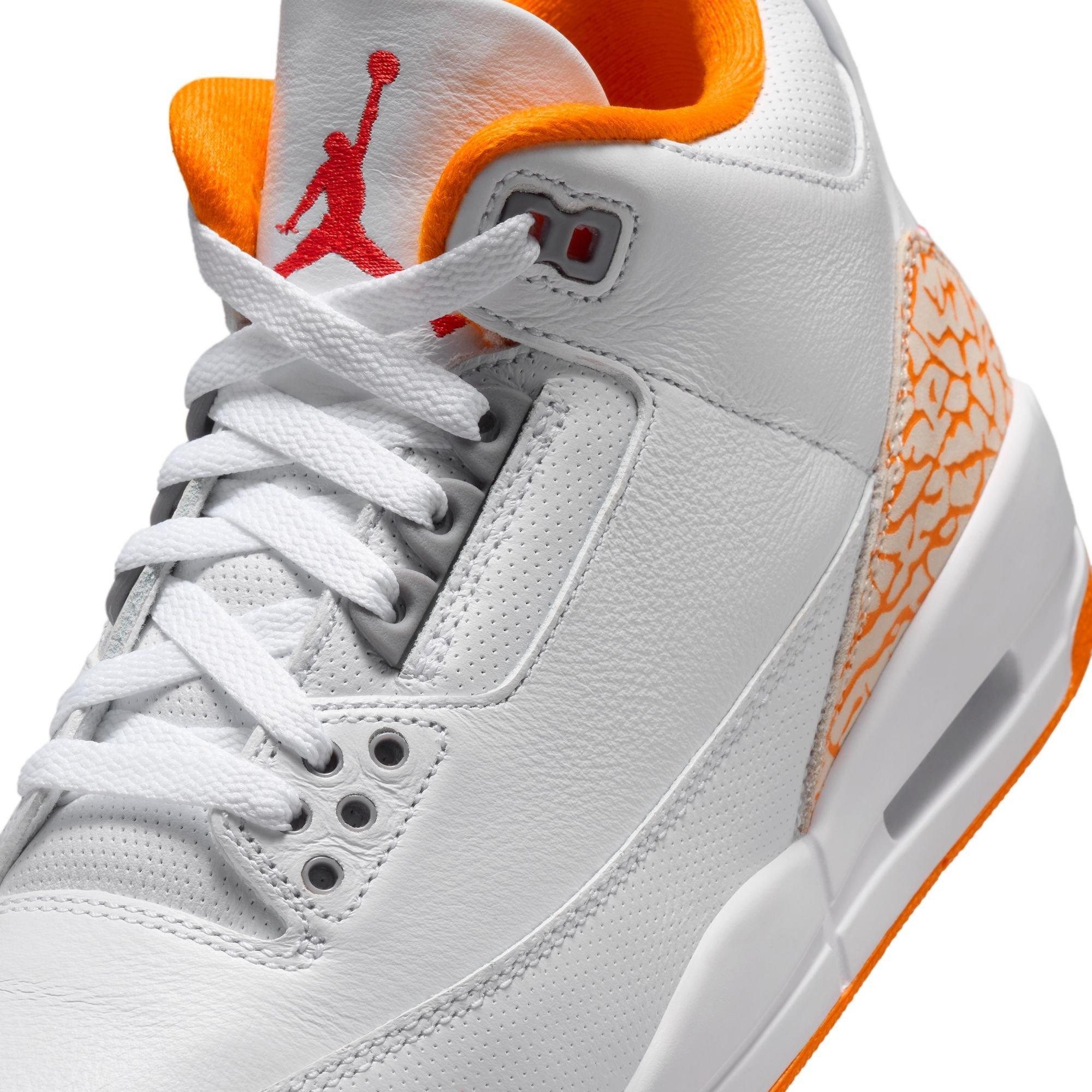 White/Multi - Air Jordan - Air Jordan 3 Retro Orange Citrus - 8