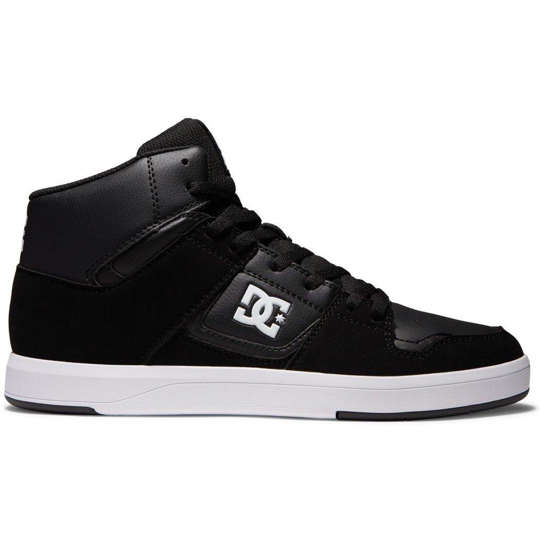 Black/White - DC - Men's Cure High-Top Skate Shoes - 1