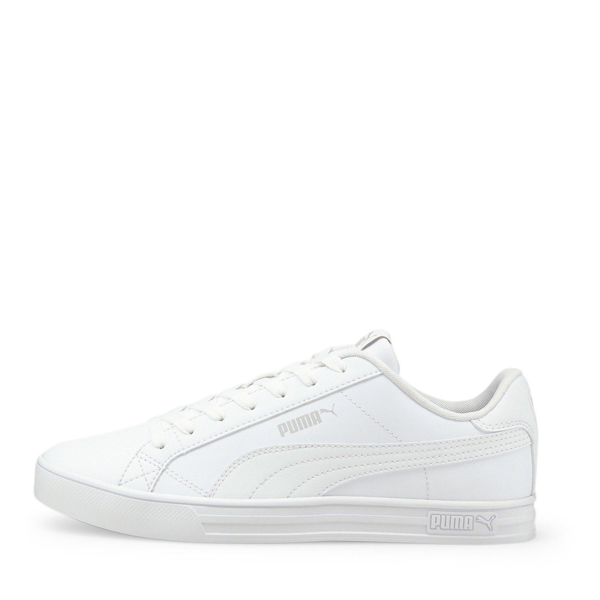Puma White-Wht - Puma - Men's Smash Vul 3V Lo Low-Top Trainers - 2