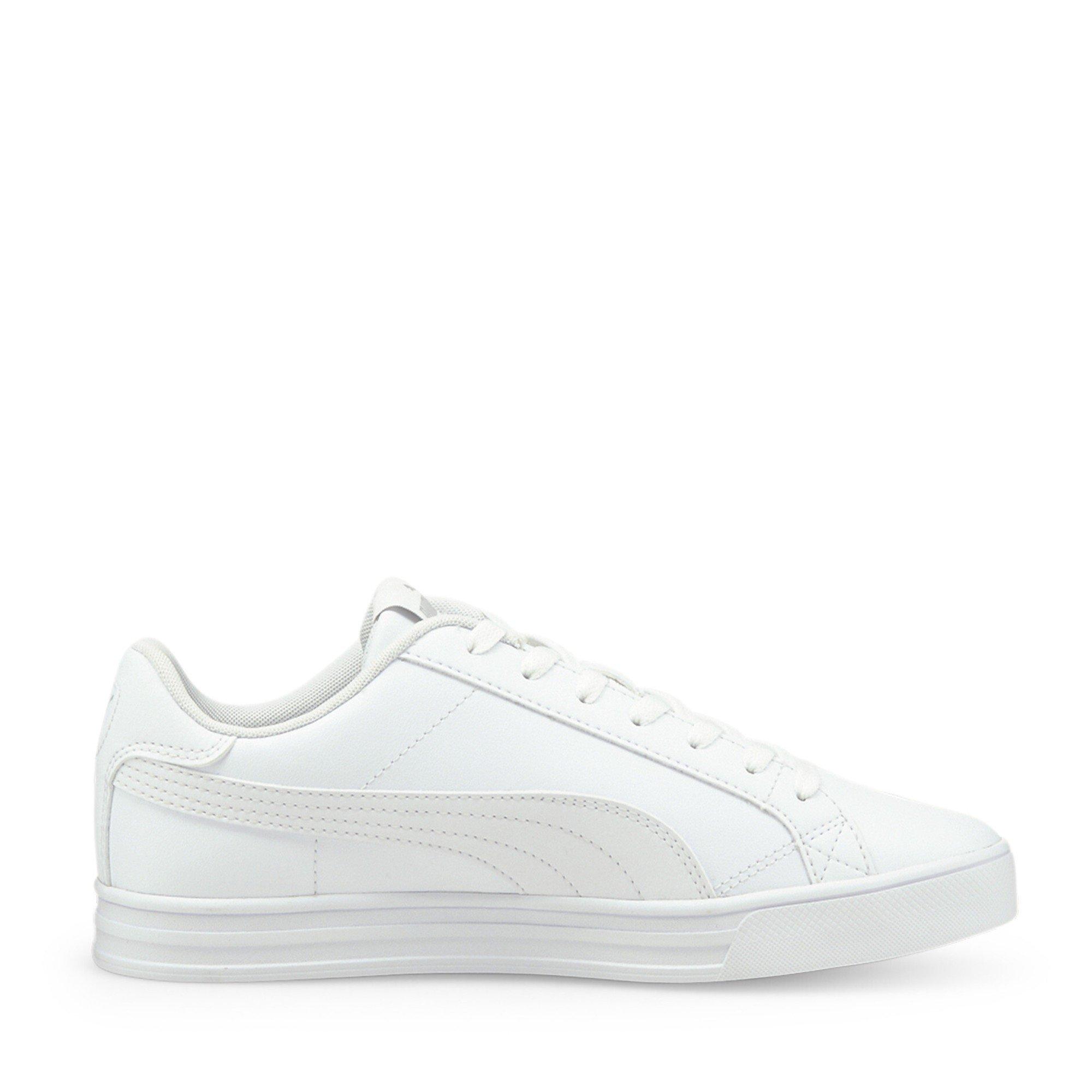 Puma White-Wht - Puma - Men's Smash Vul 3V Lo Low-Top Trainers - 4
