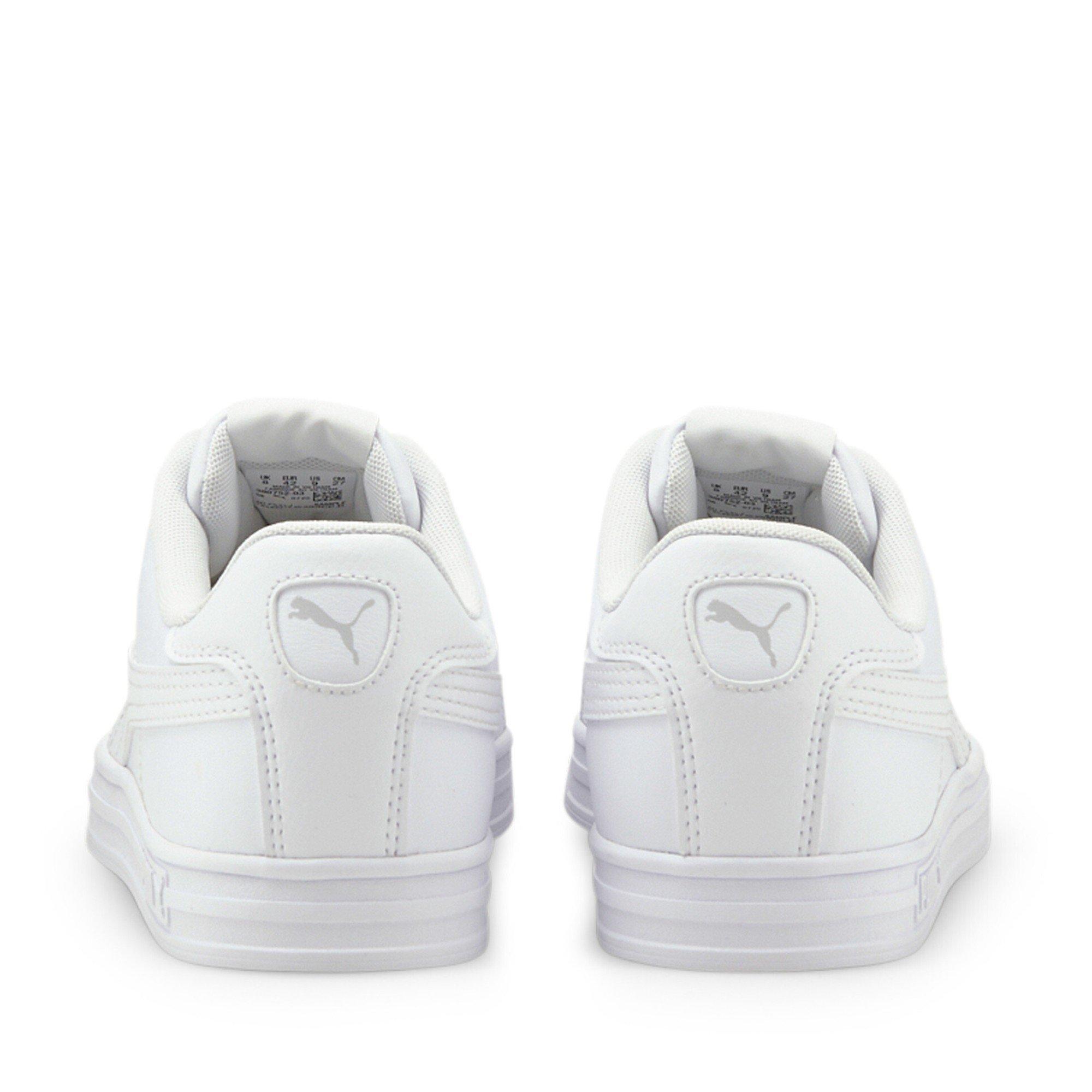 Puma White-Wht - Puma - Men's Smash Vul 3V Lo Low-Top Trainers - 5