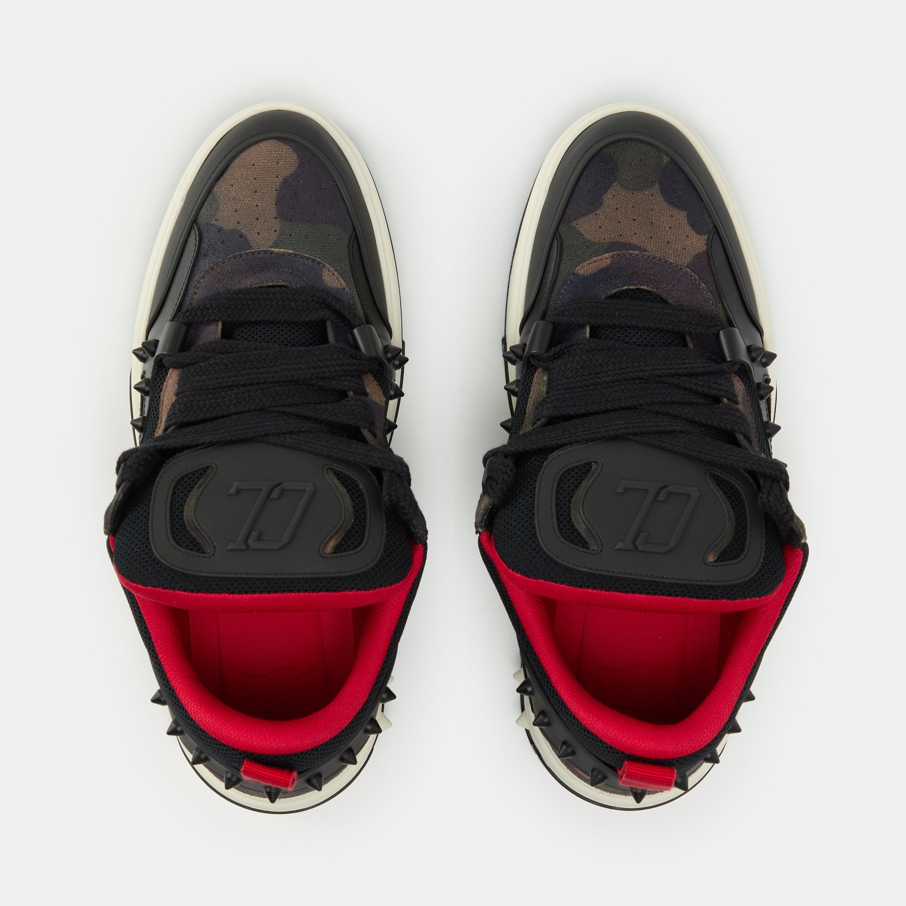 Green Black - Christian Louboutin - Men's Astroskate Chunky Trainers - 5