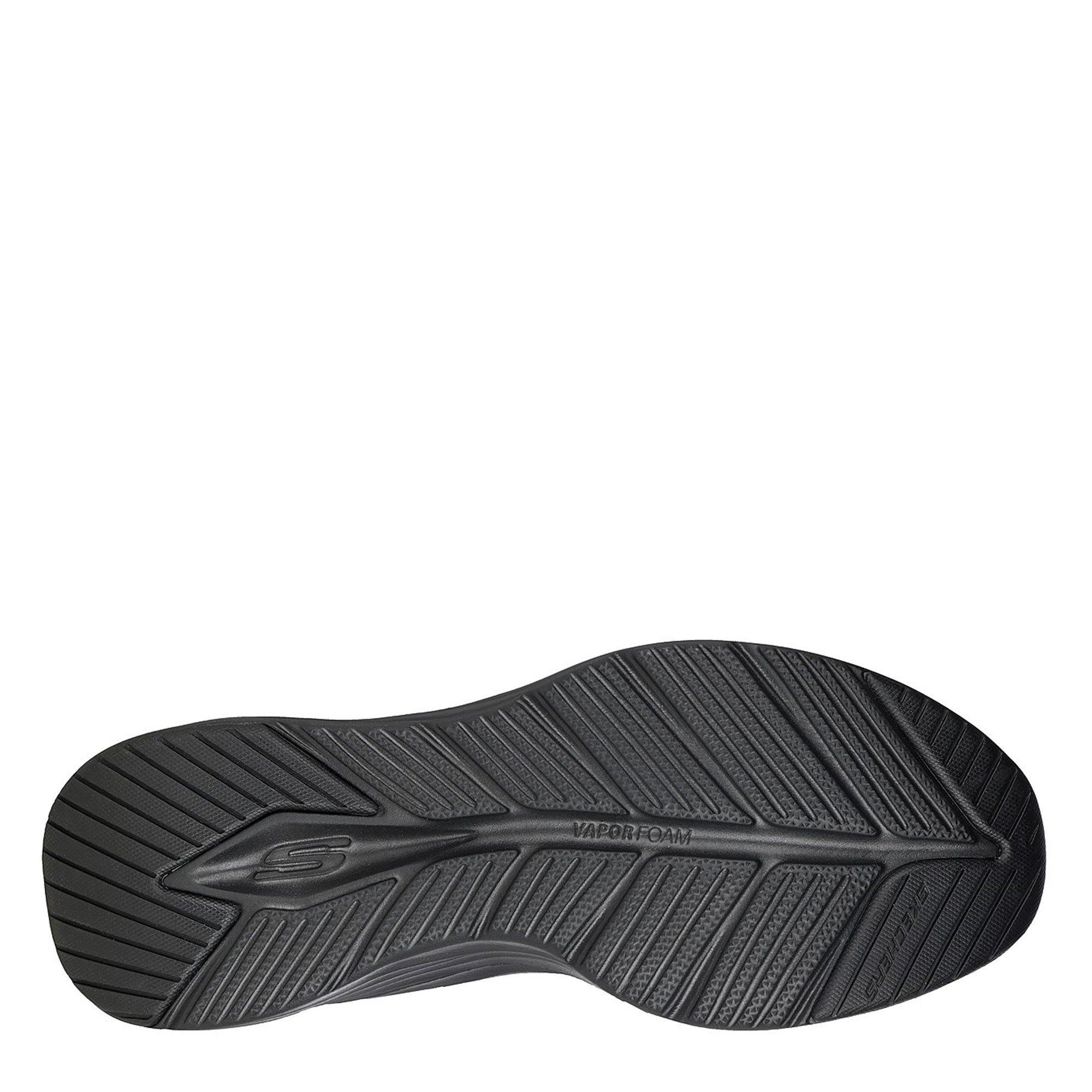 Noir - Skechers - Deconstructed Quilted Upper Sneaker Slip On Trainers Mens - 4