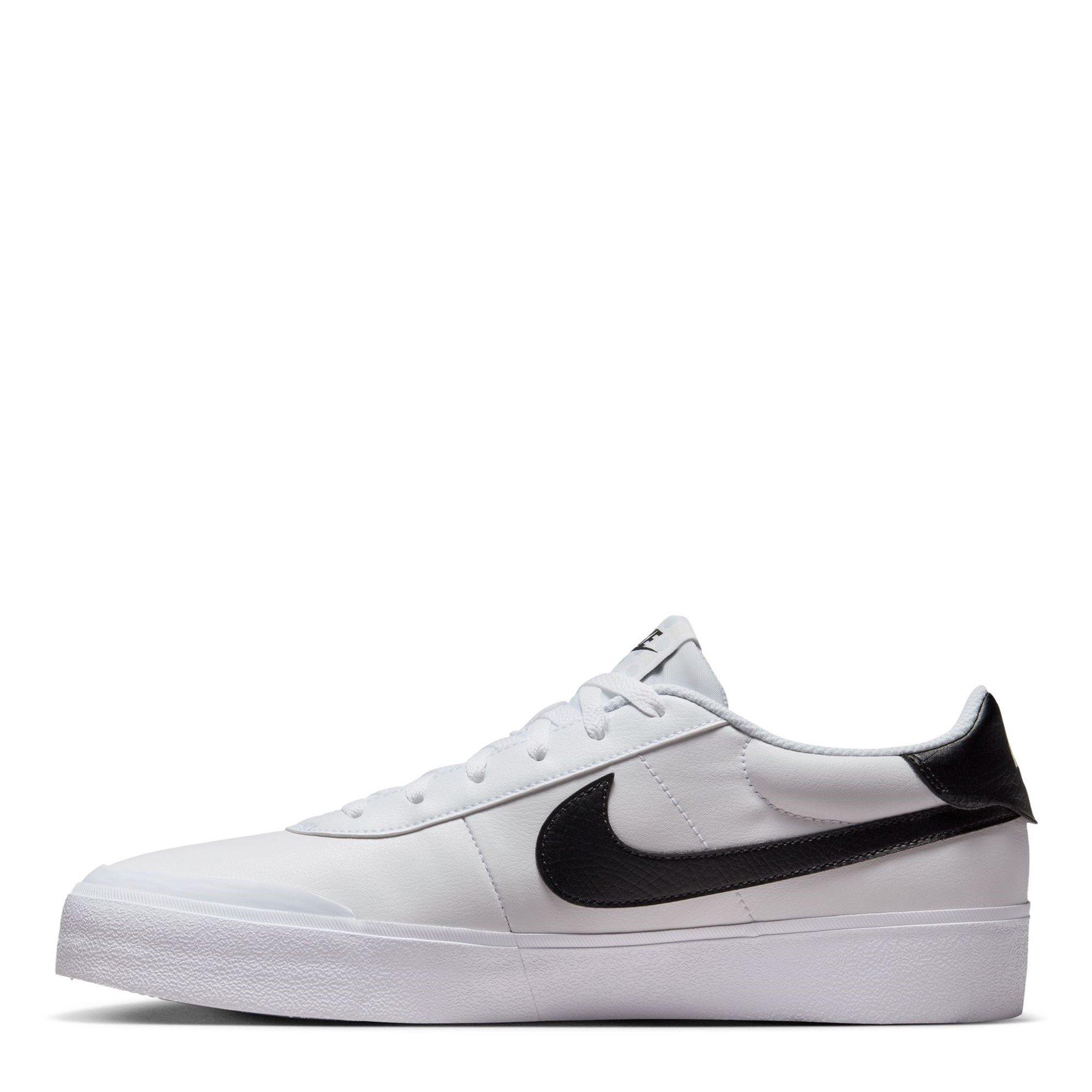 White/Black - Nike - Court Shot Mens Shoes - 2
