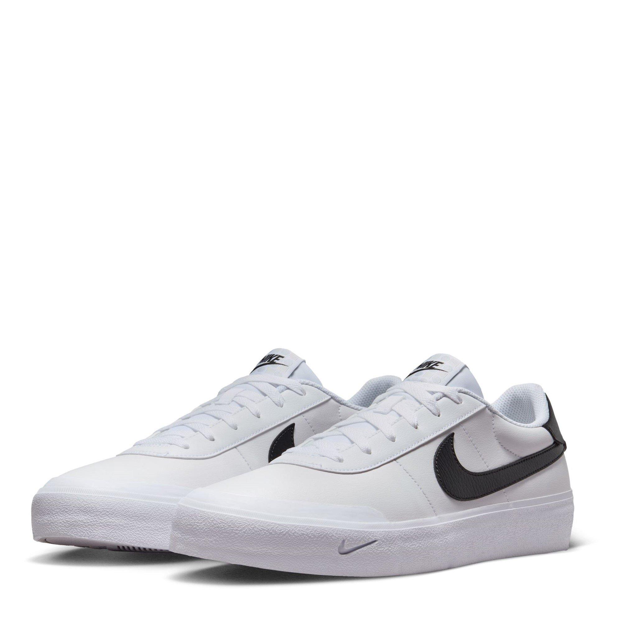 White/Black - Nike - Court Shot Mens Shoes - 3