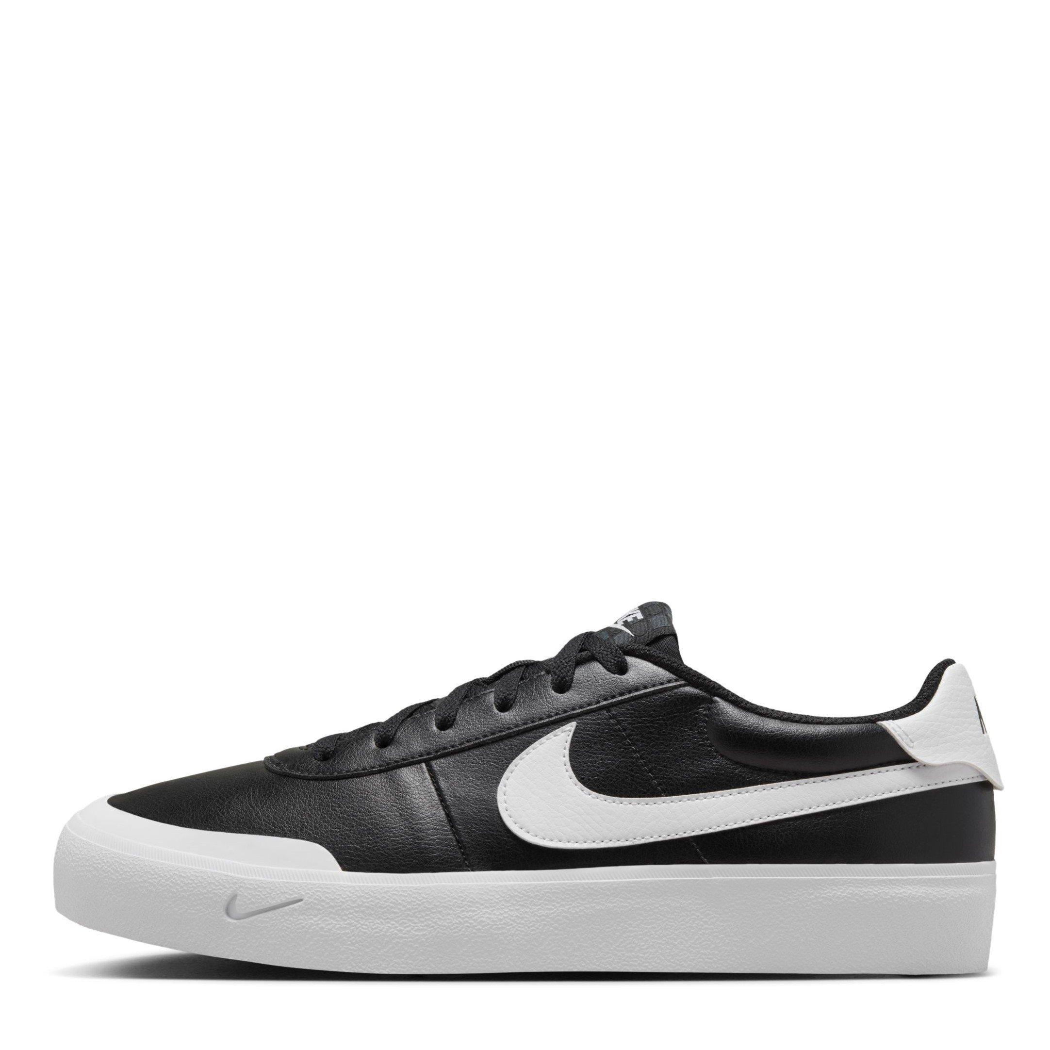 Black/White - Nike - Court Shot Mens Shoes - 2