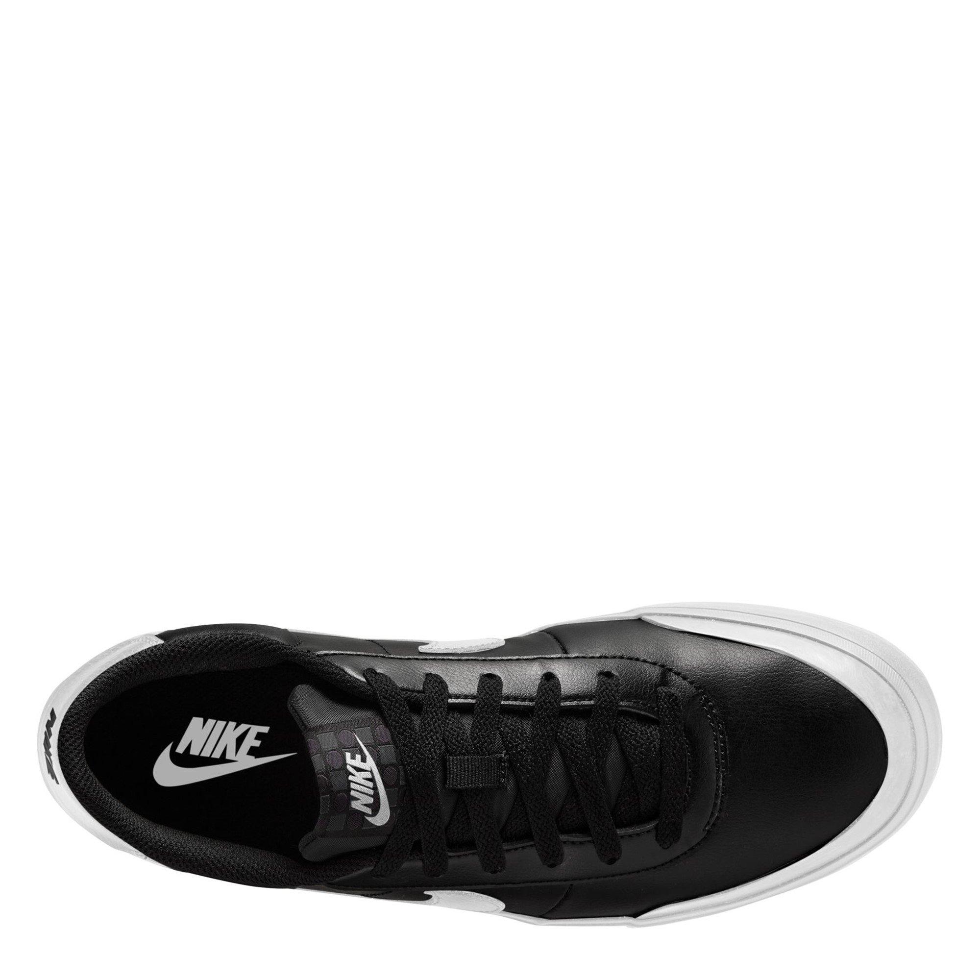 Black/White - Nike - Court Shot Mens Shoes - 9