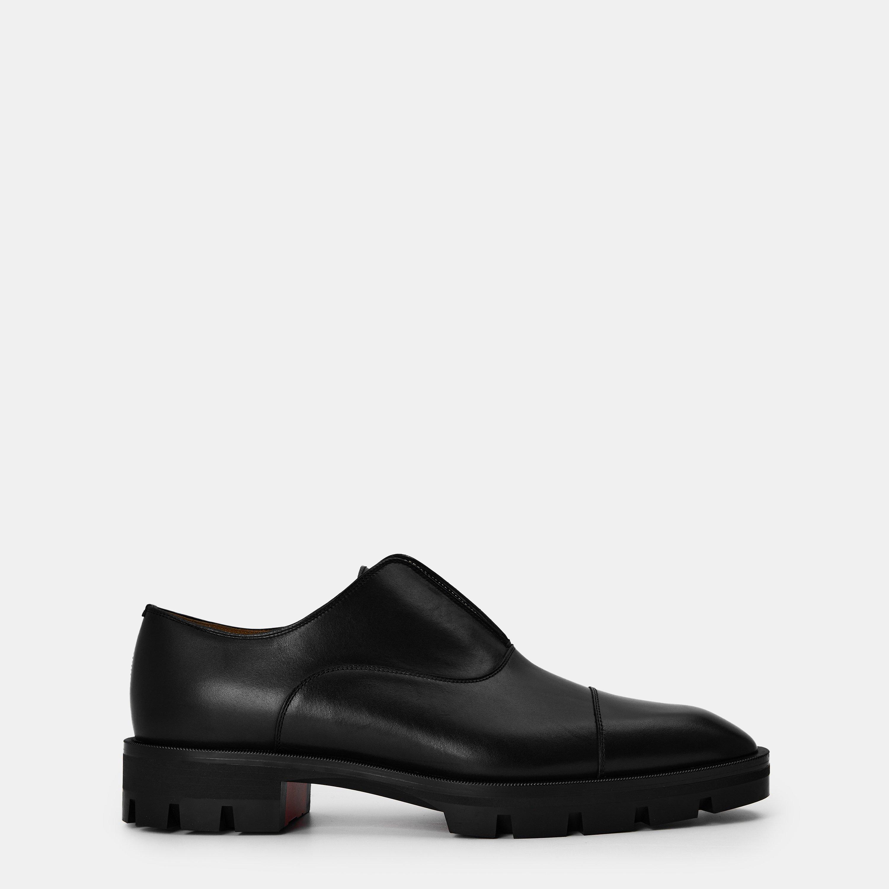 Black - Christian Louboutin - Men's Chr Alpha Lion Loafers - 1