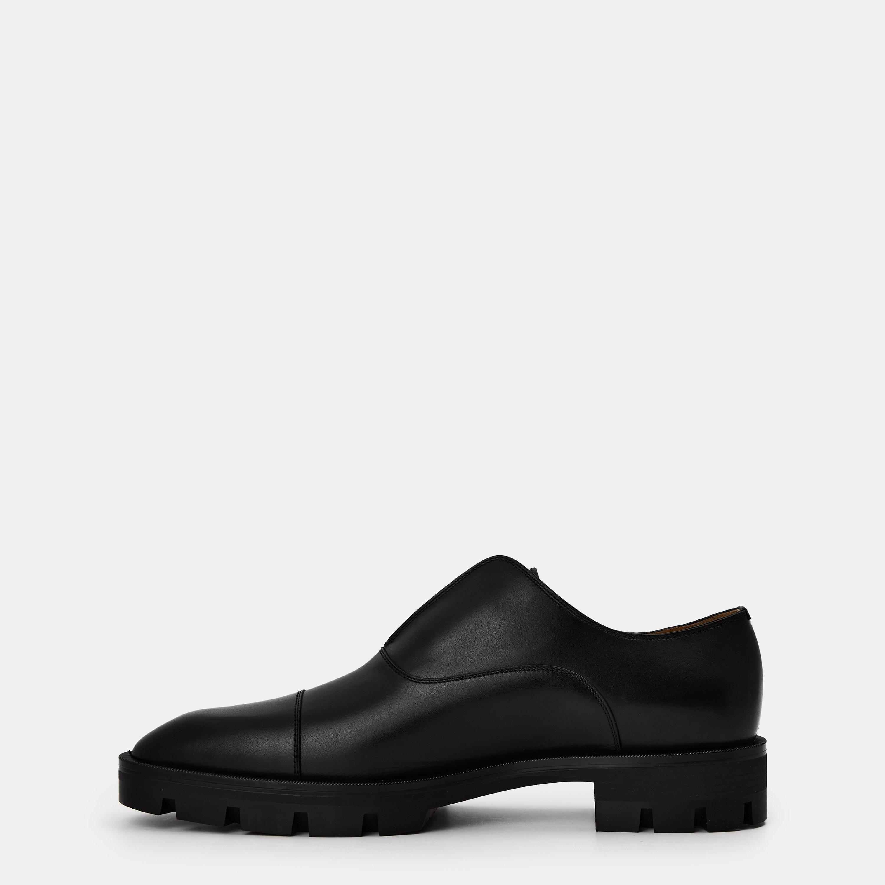 Black - Christian Louboutin - Men's Chr Alpha Lion Loafers - 2