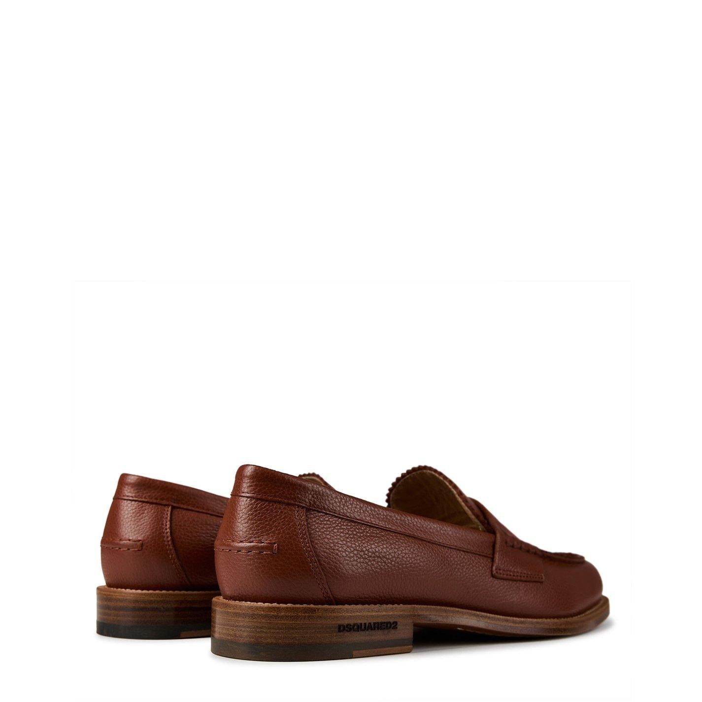 Brown - DSquared2 - Beau Loafers - 5