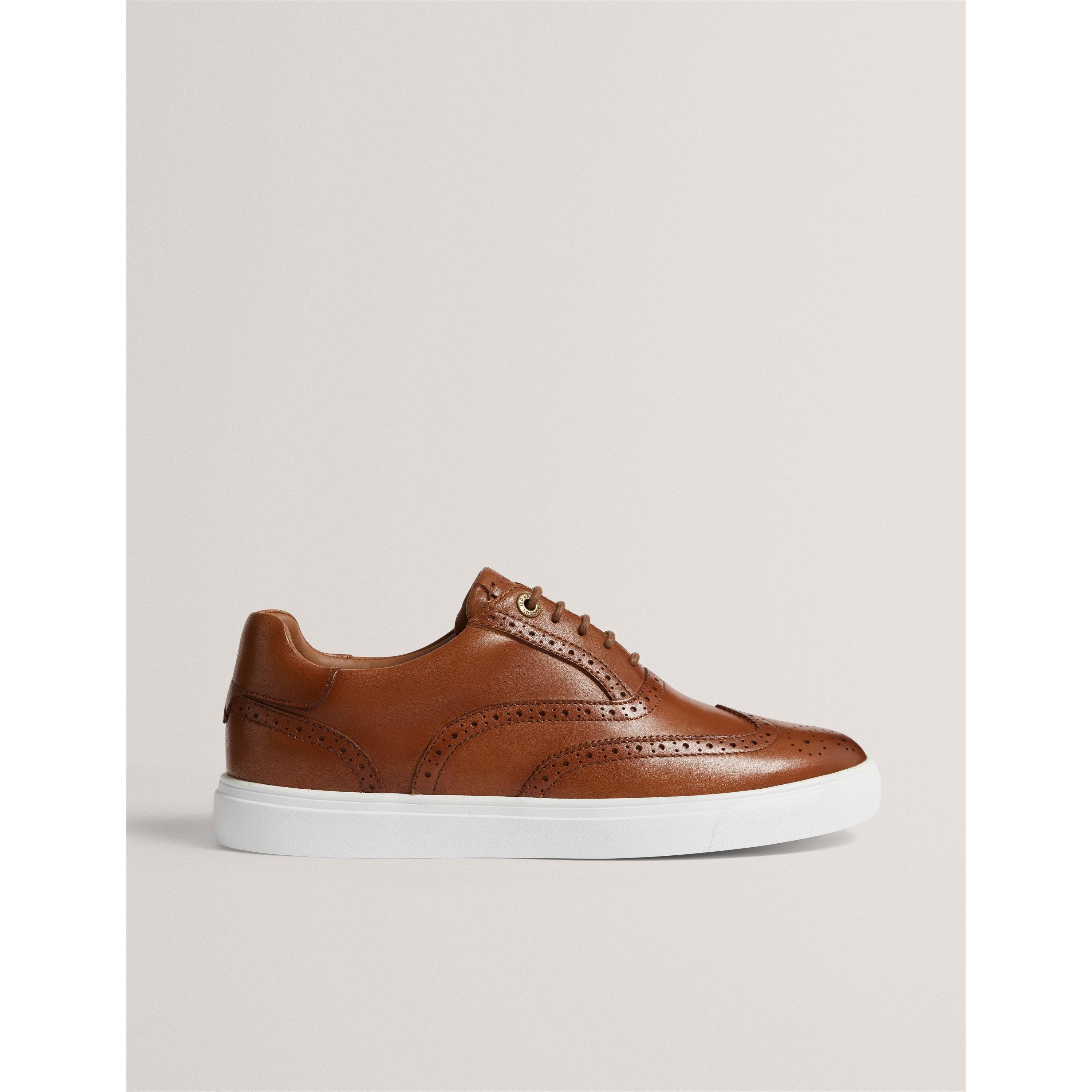 Ted Baker Ted Brogue Trainer Sn64 - Tan - Size 10 (44)