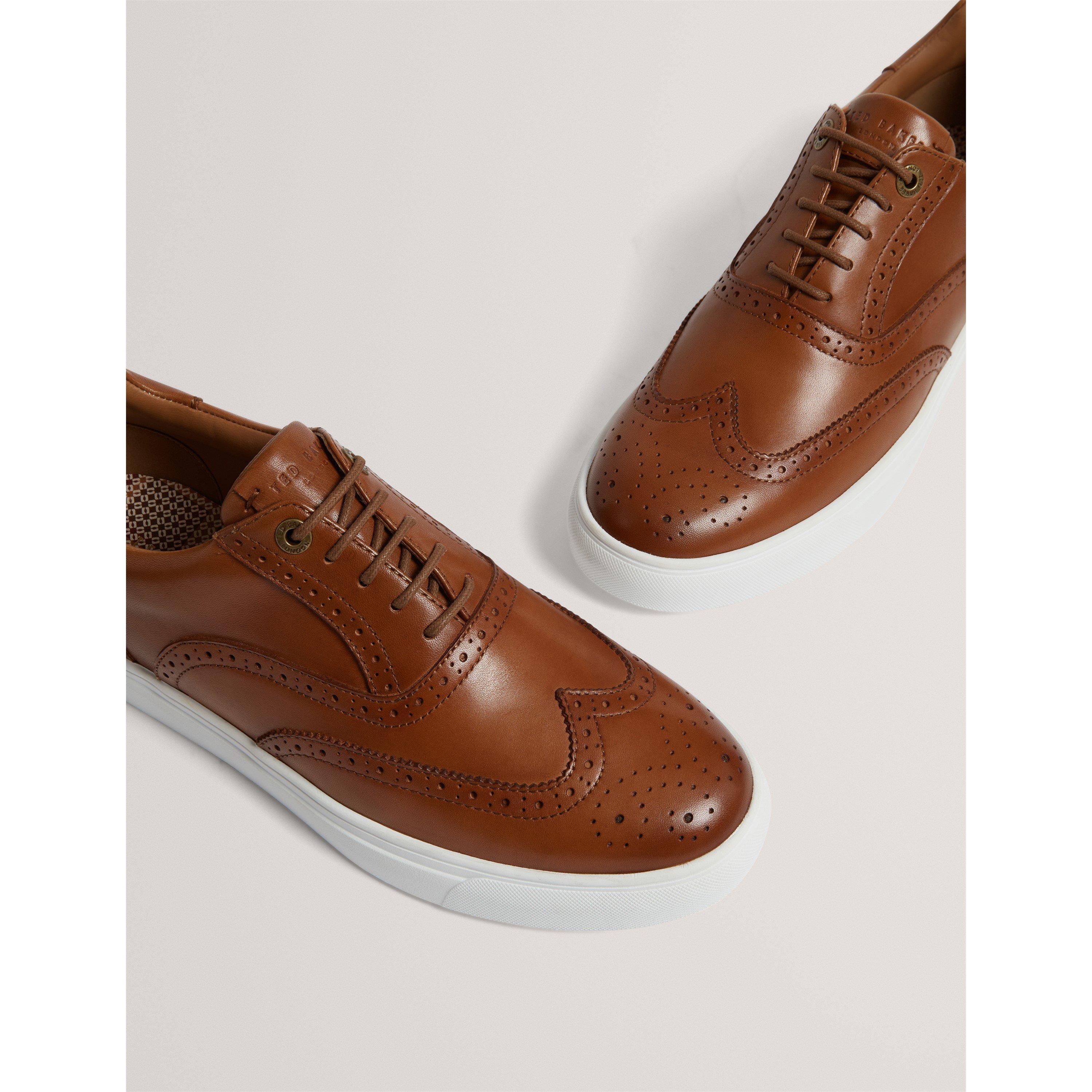 Tan - Ted Baker - Ted Brogue Trainer Sn64 - 2