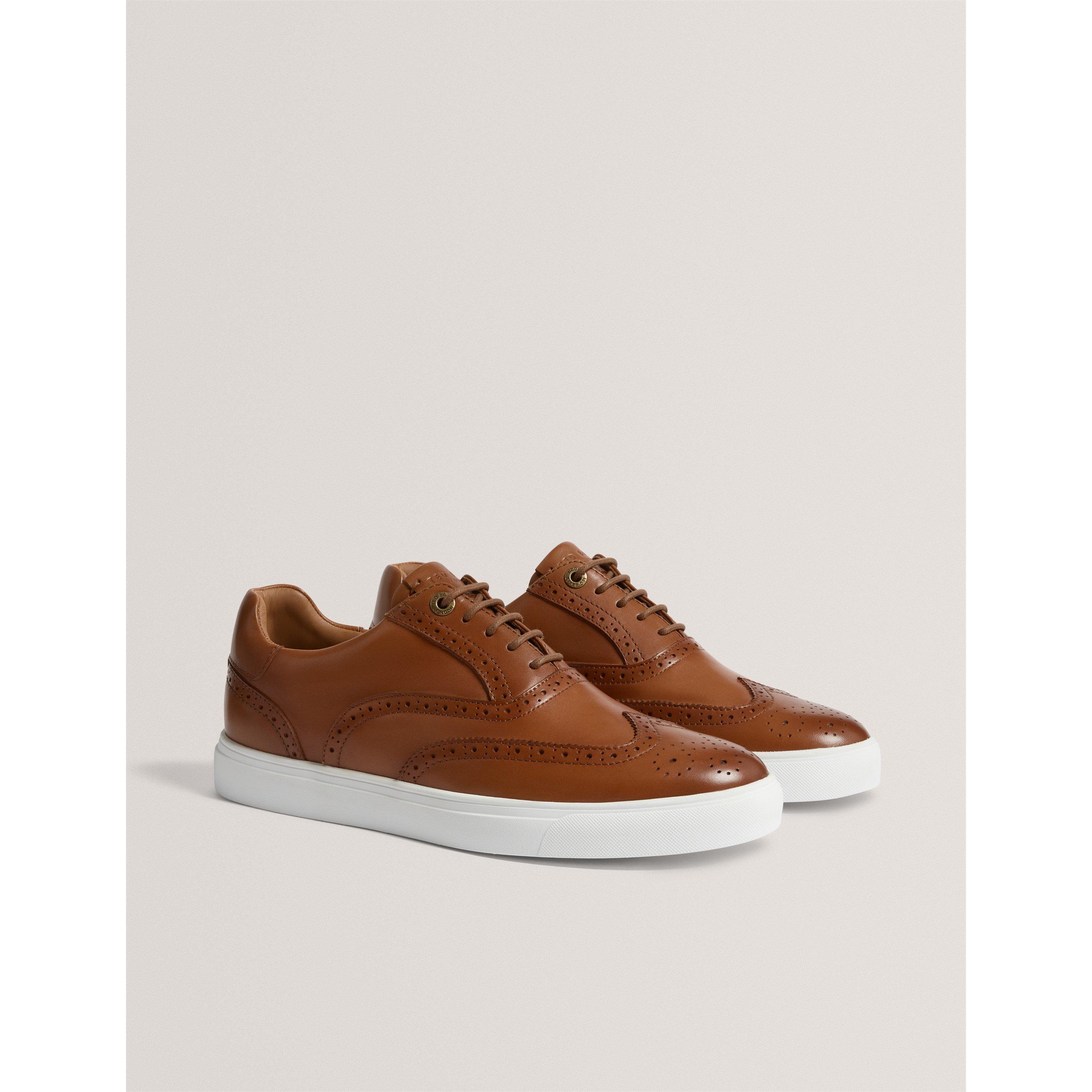 Tan - Ted Baker - Ted Brogue Trainer Sn64 - 3