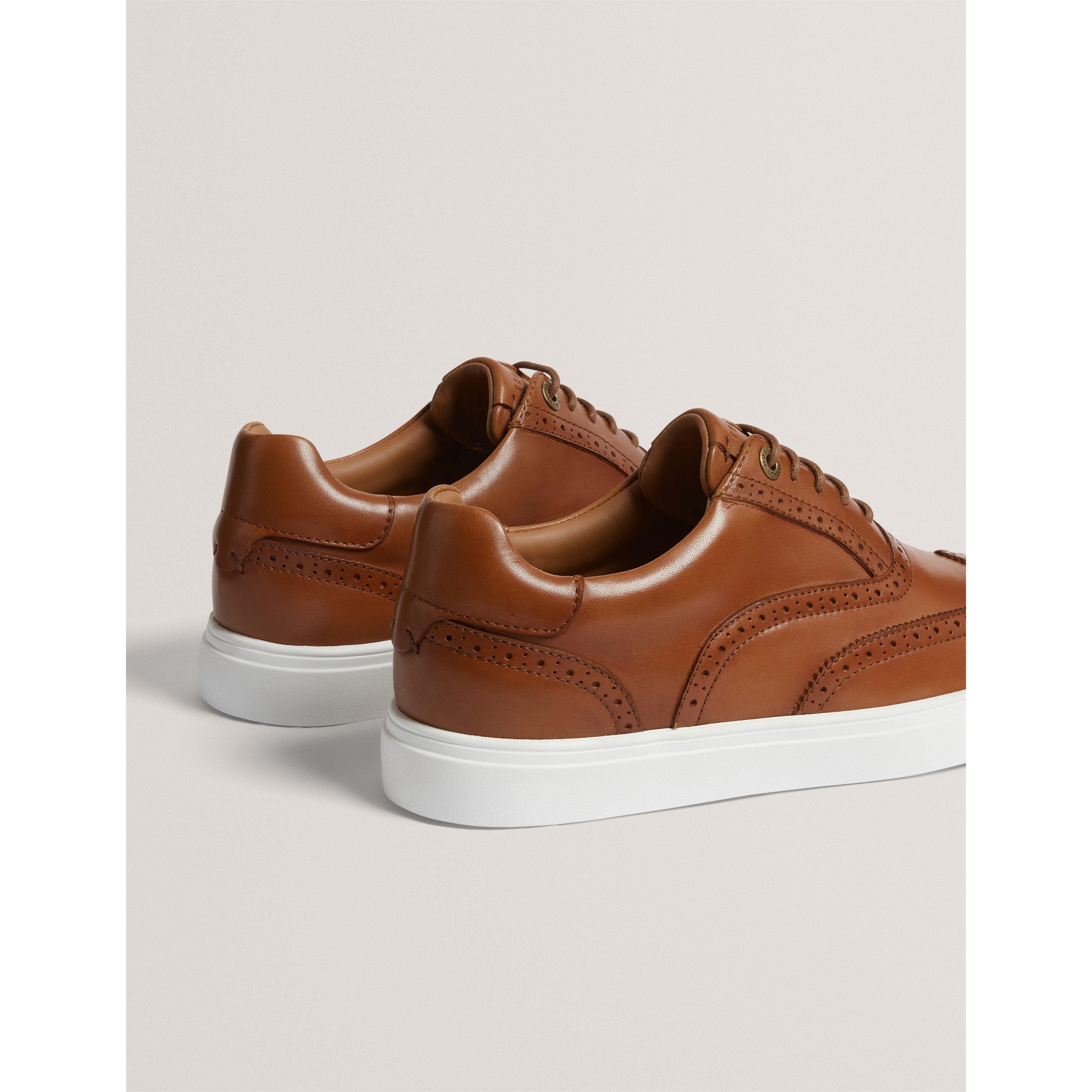 Tan - Ted Baker - Ted Brogue Trainer Sn64 - 4