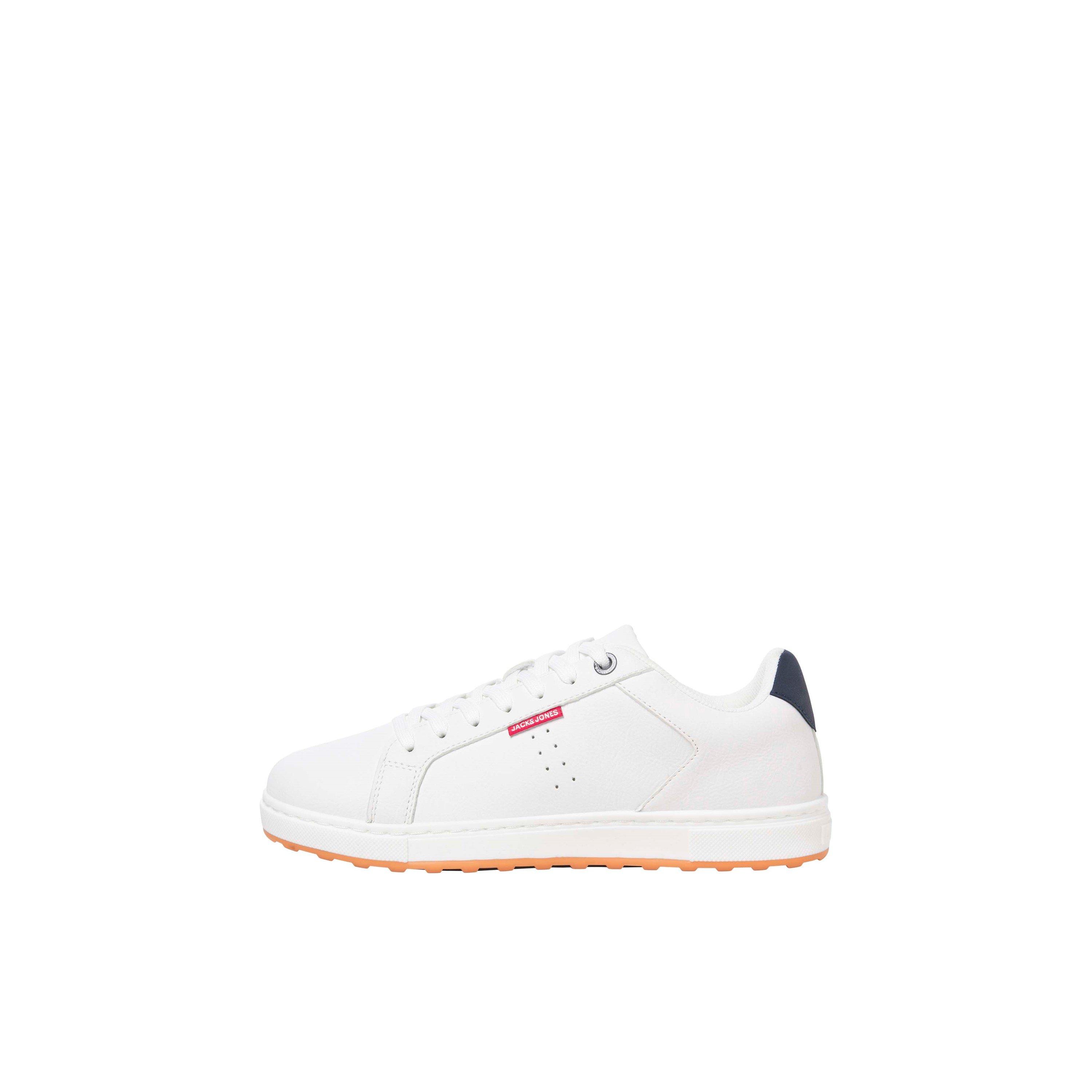 Jack And Jones Men's Pu Sneaker Polyurethane Court Trainers - Bright White - 9.5 (43.5)