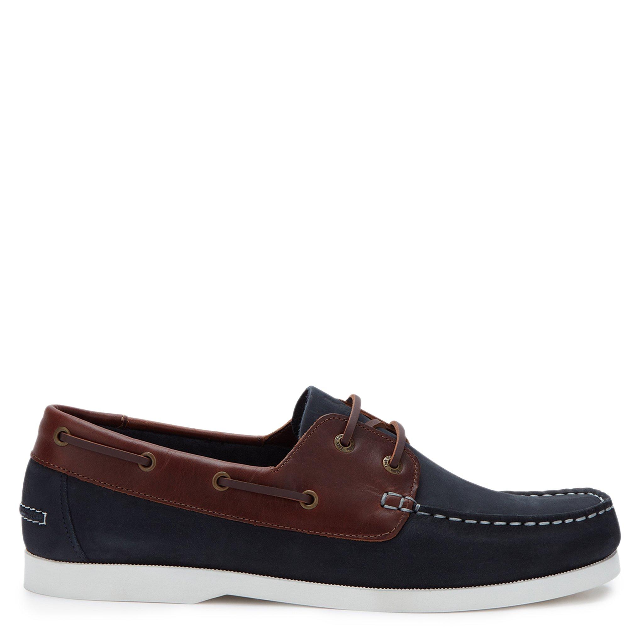 Leather Boat Shoes Mens