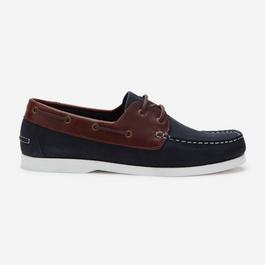 Jack Wills Leather Boat Shoes Mens