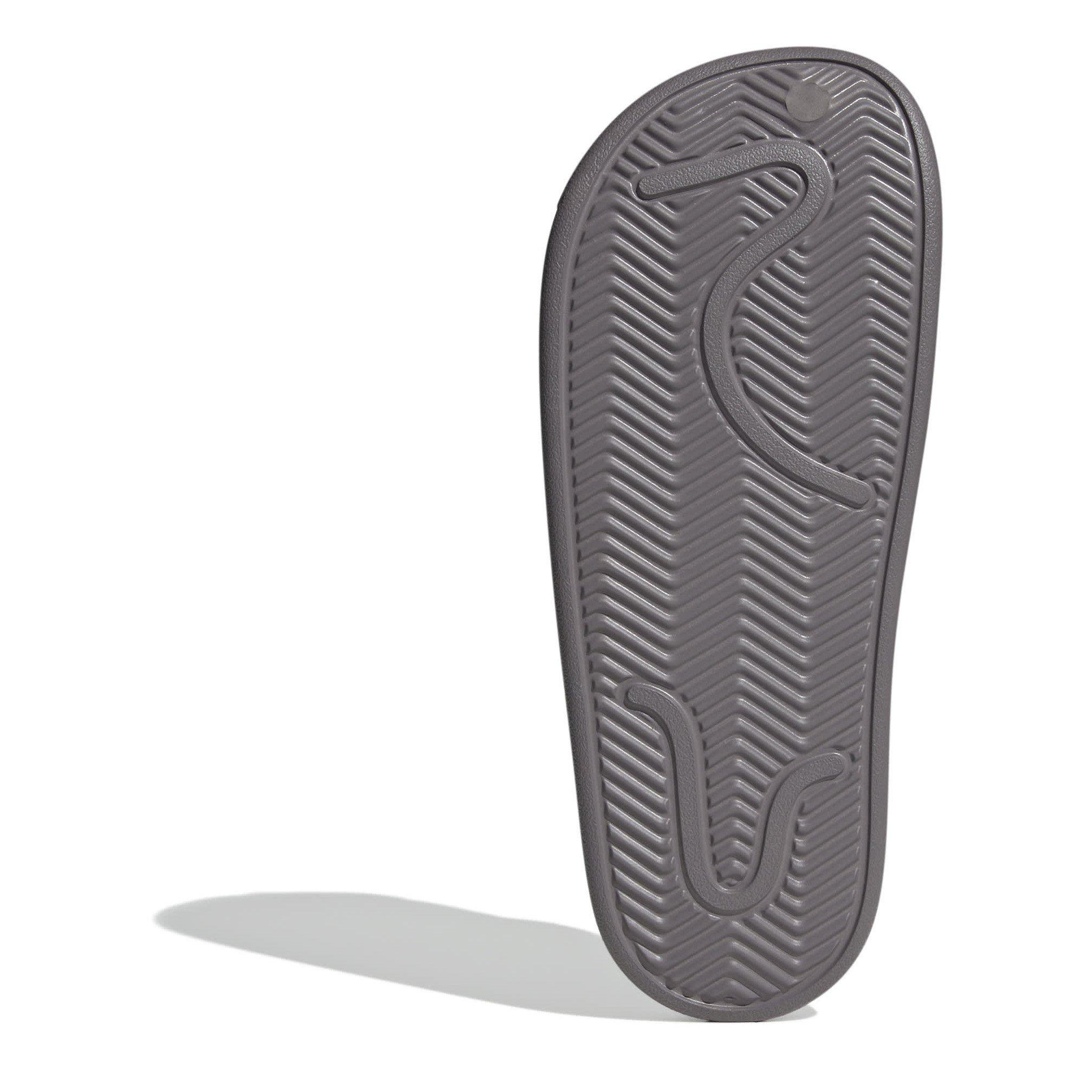 Taupe Oxide/Blk - adidas - Adilette Clogs Mens - 6
