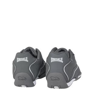 Grey/White - Lonsdale - Camden Mens Trainers - 4