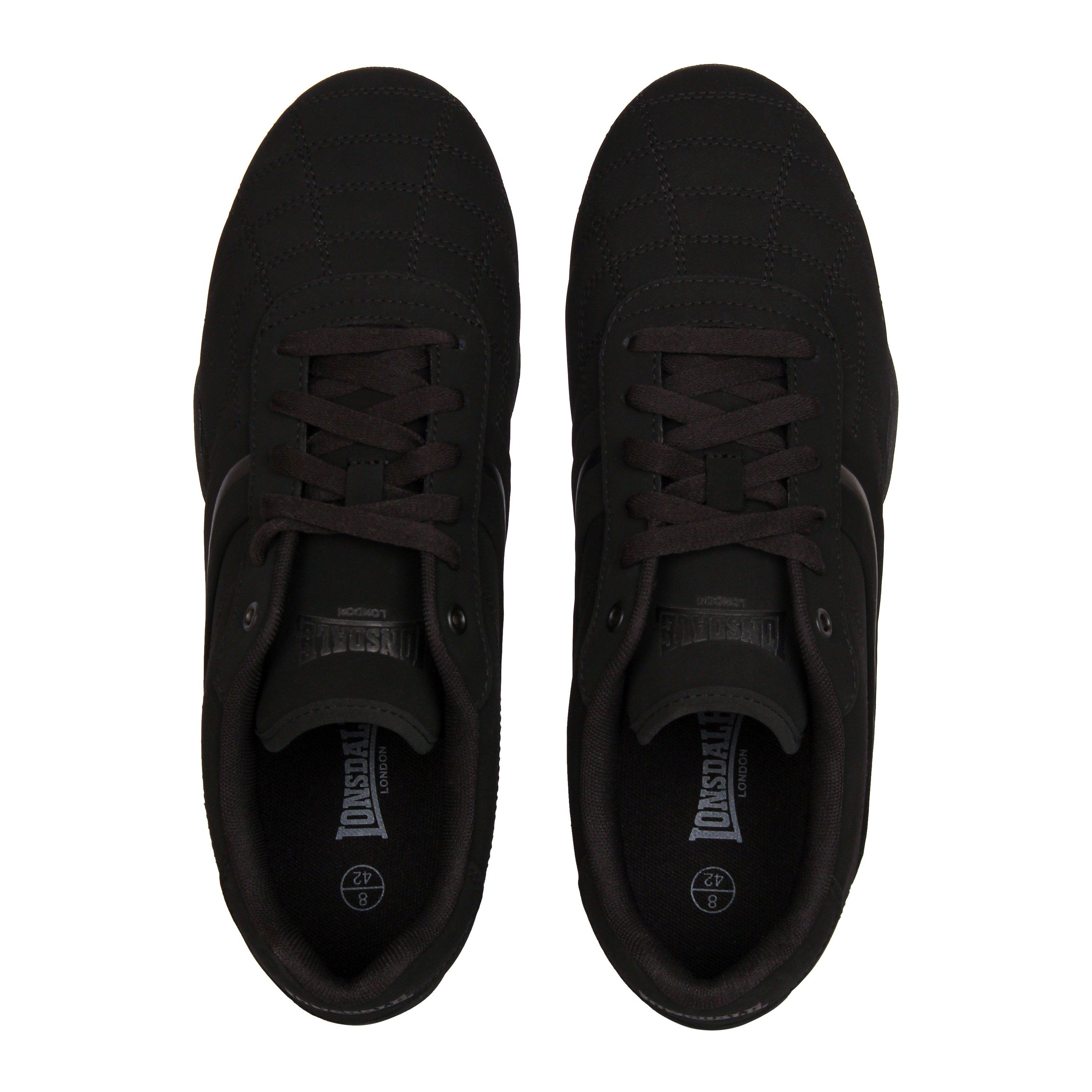 Black/Black - Lonsdale - Camden Trainers Mens - 5
