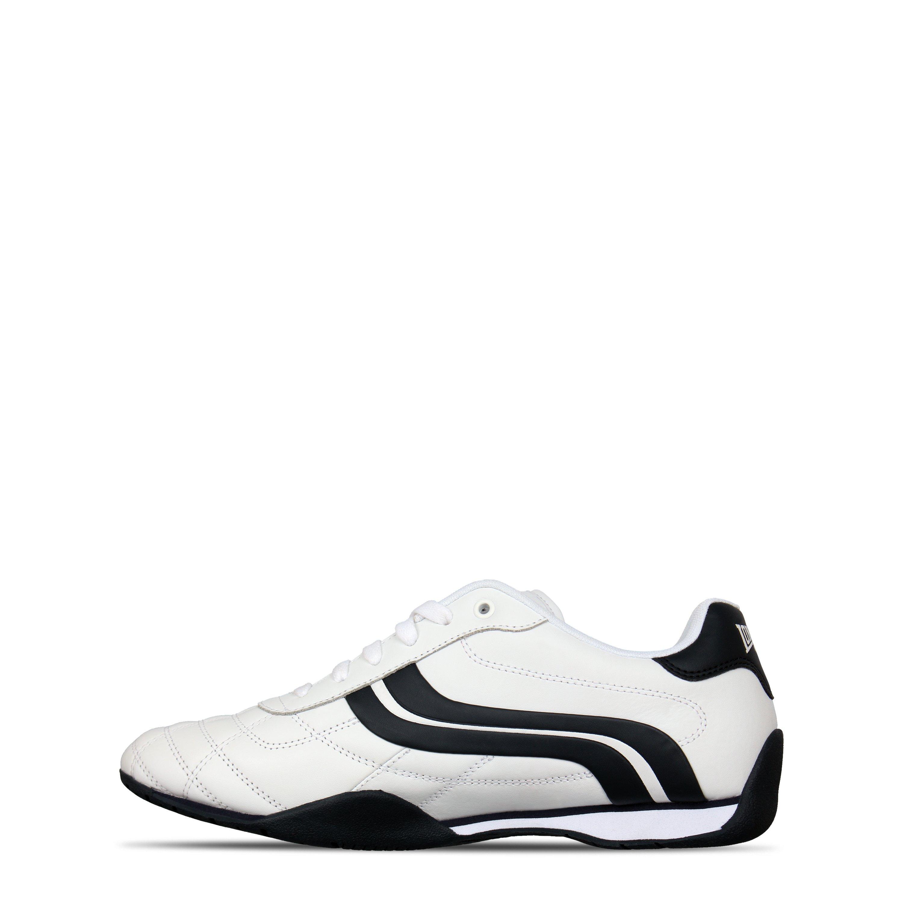 White/Navy - Lonsdale - Camden Trainers Mens - 2
