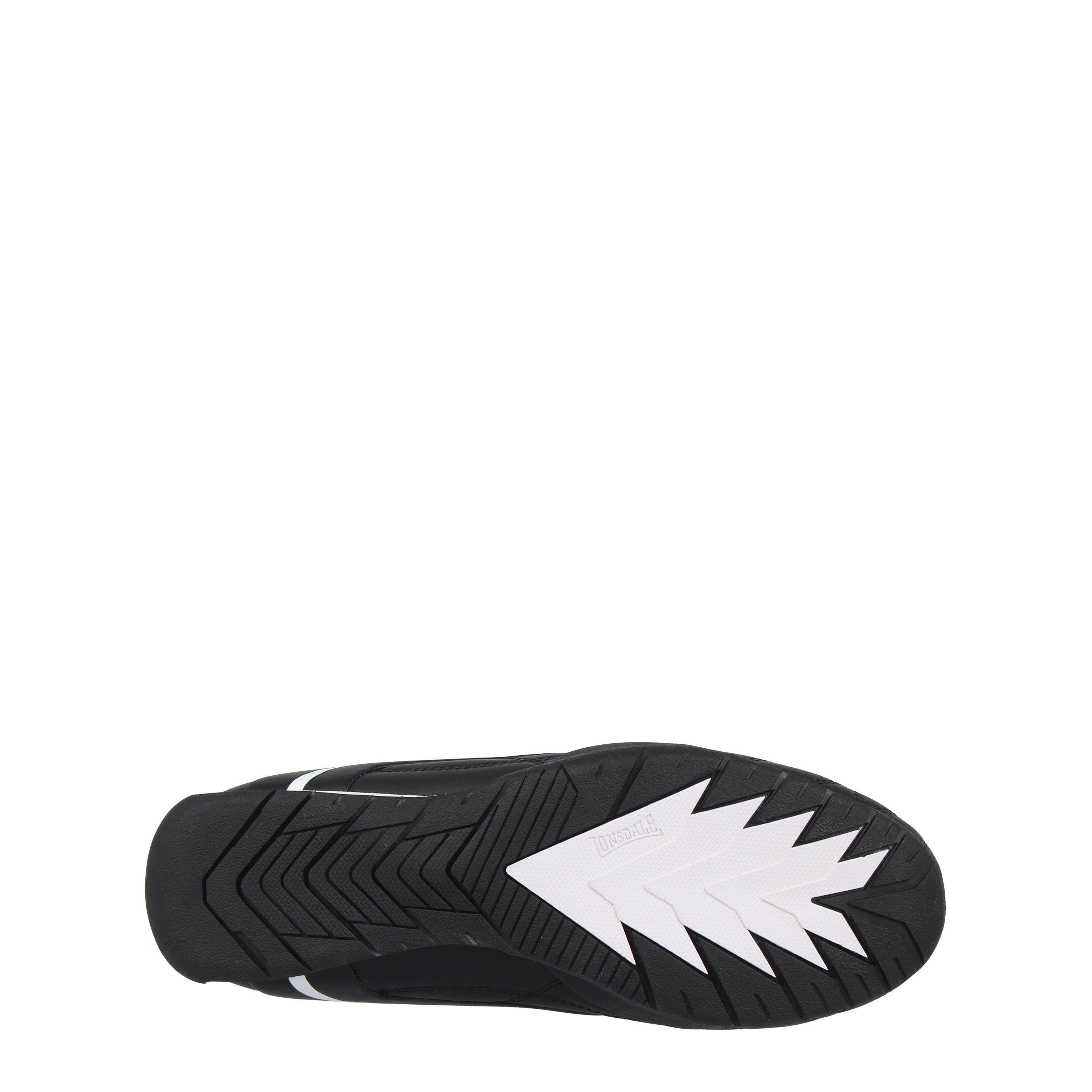 Black/White - Lonsdale - Camden Trainers Mens - 6