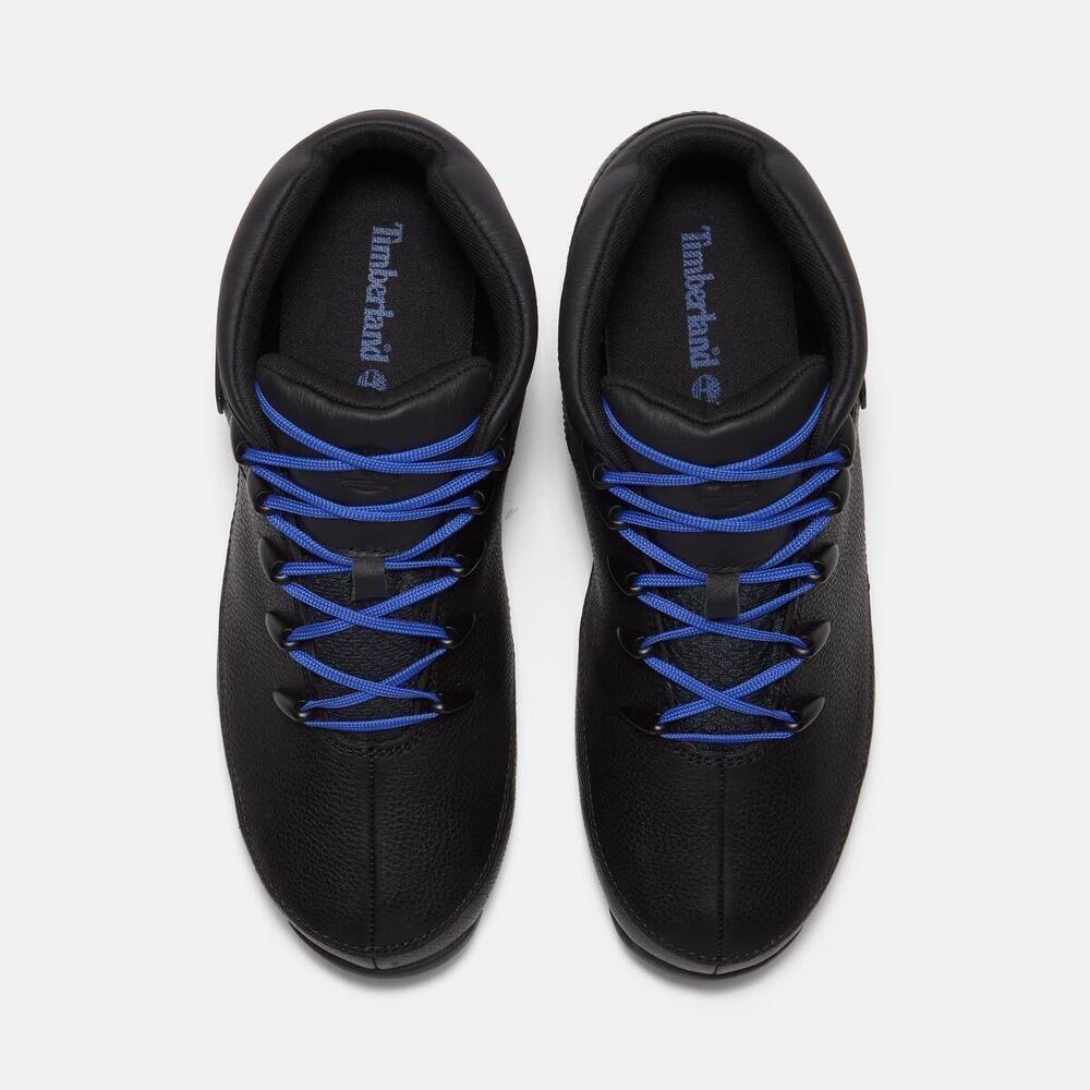 Blk Grain Lthr - Timberland - Men's Euro Sprint Hiker Boots - 2
