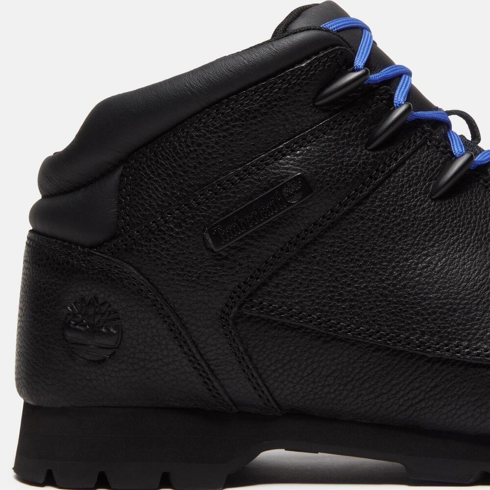 Blk Grain Lthr - Timberland - Men's Euro Sprint Hiker Boots - 7